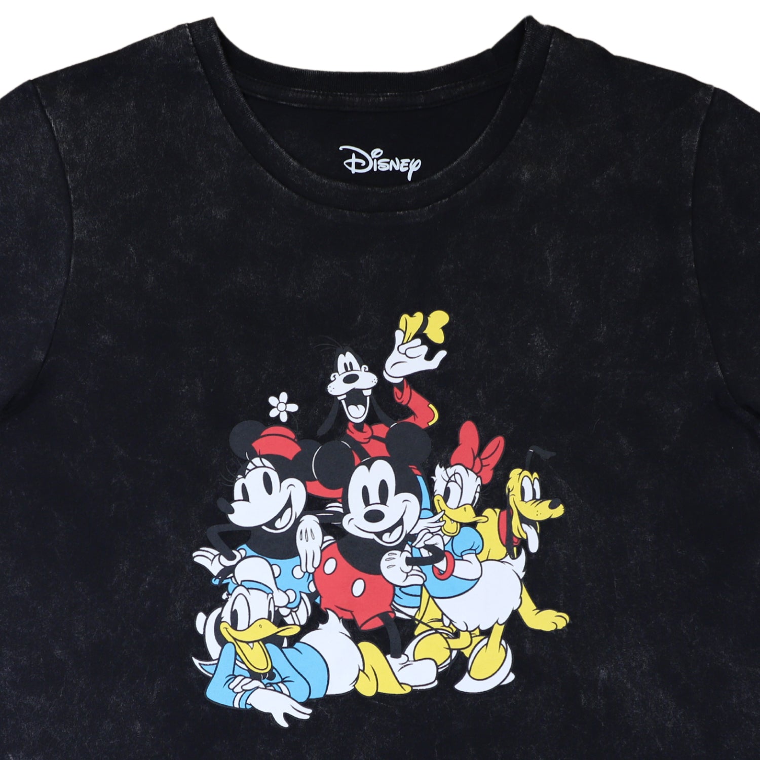 Polera Mujer Mickey Friends Negro Disney