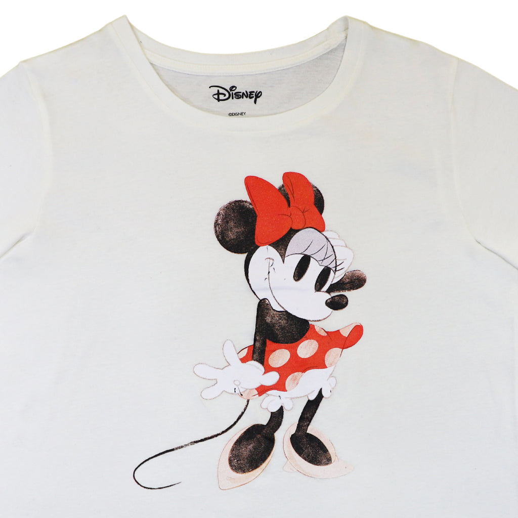 Polera Mujer Minnie Pretty Rosado Disney
