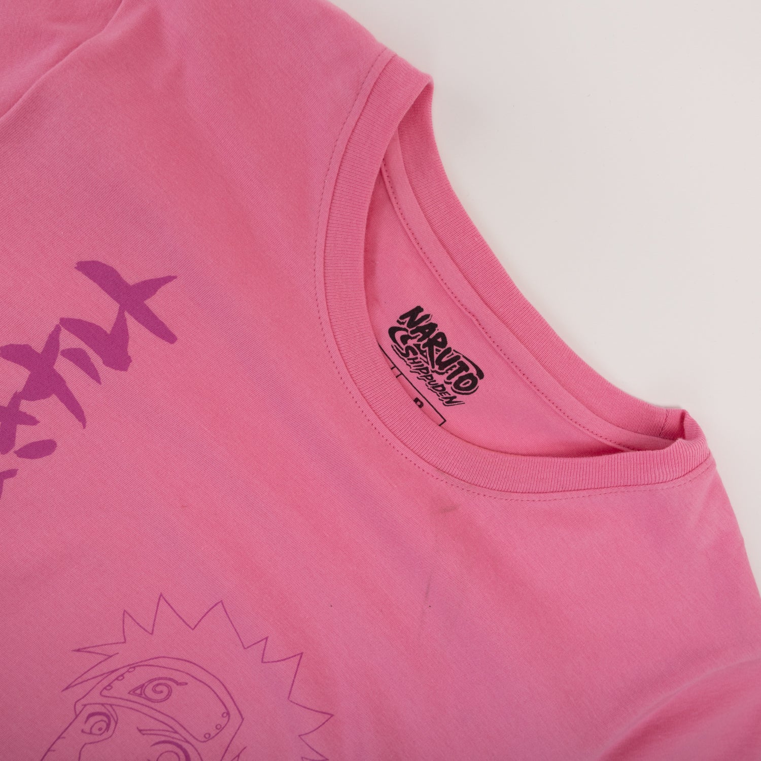 Polera Mujer Ready Rosado Naruto