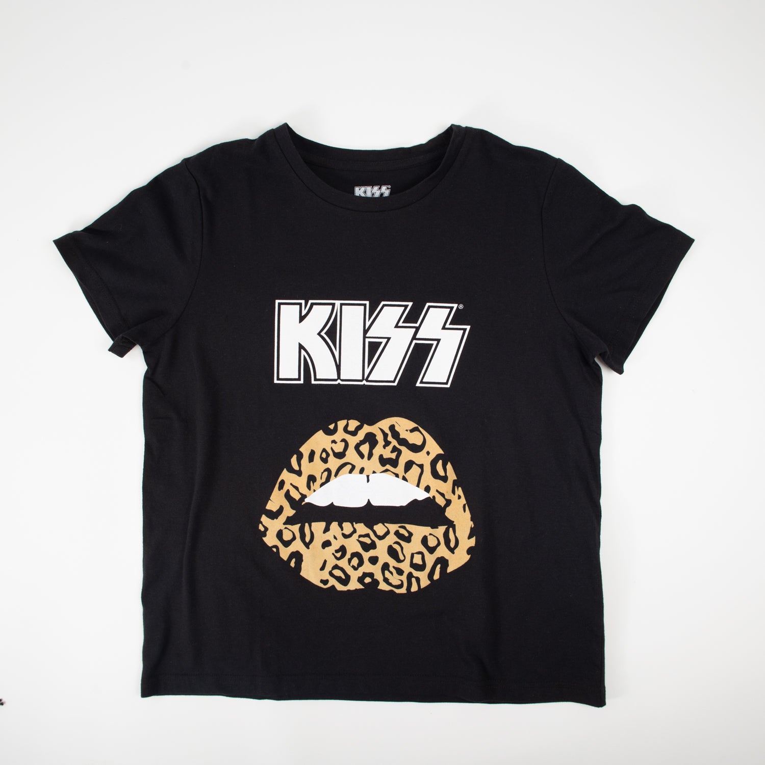 Polera Mujer  Kiss Lips Negro