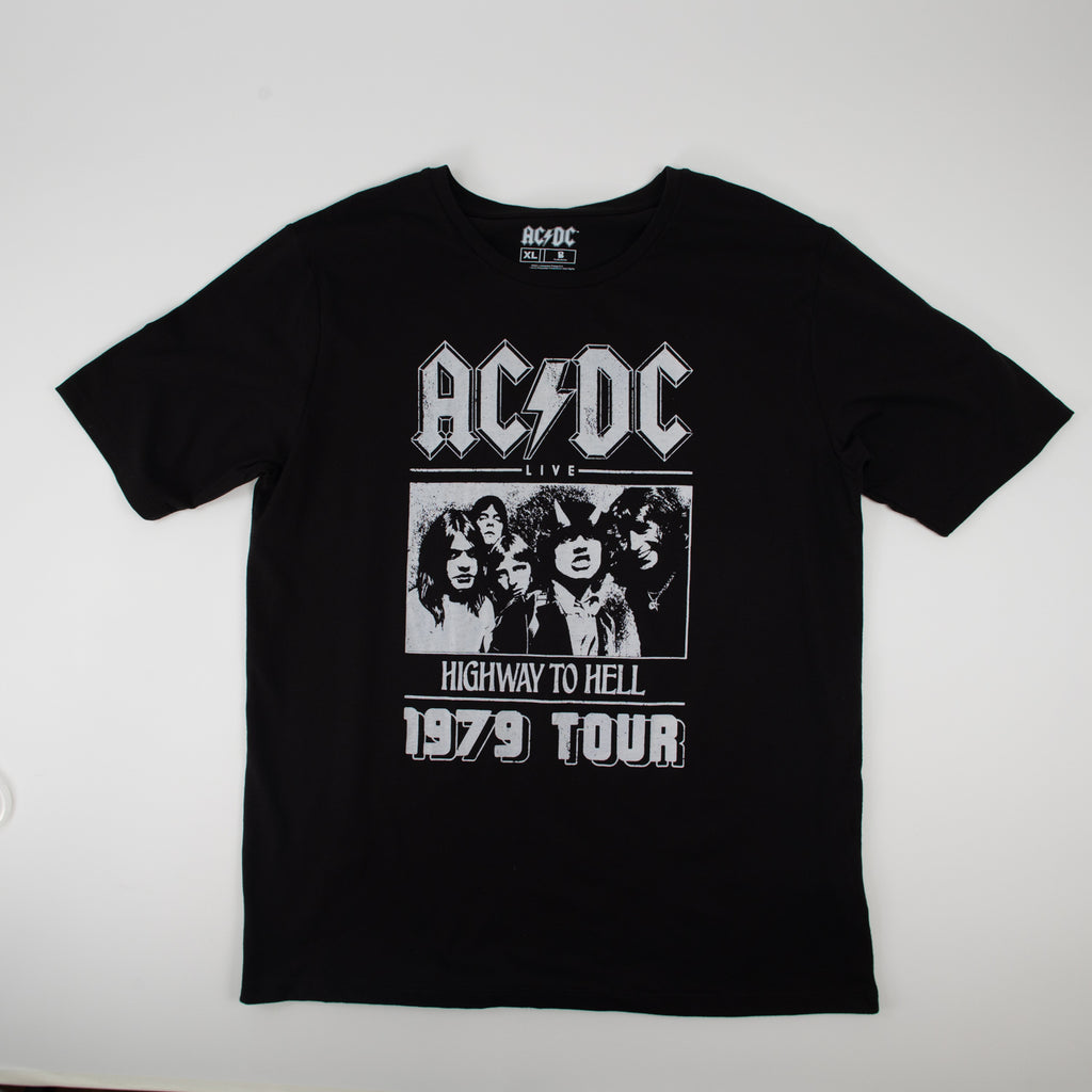 Polera Hombre Acdc Dark Negro