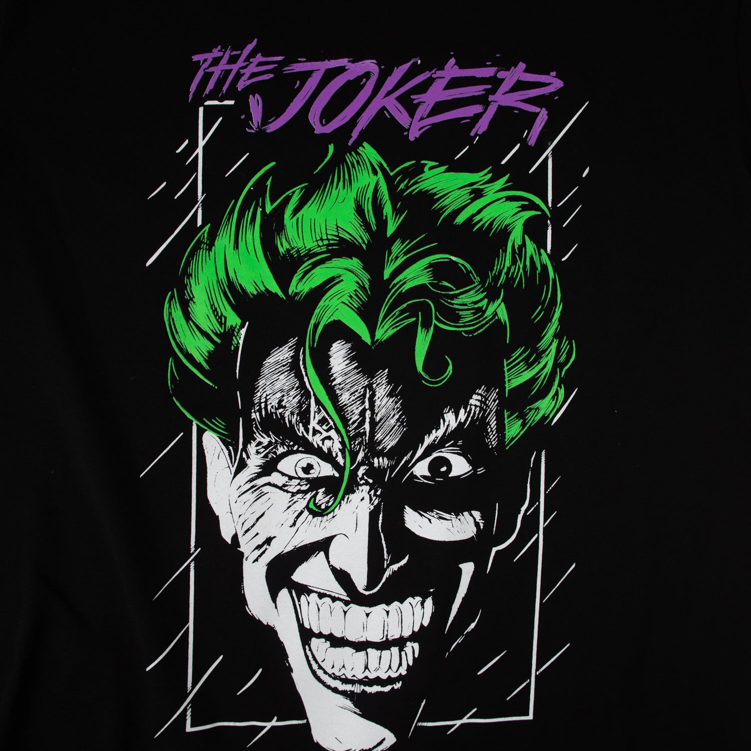 Polera Hombre Joker The Joker Negro DC Comics