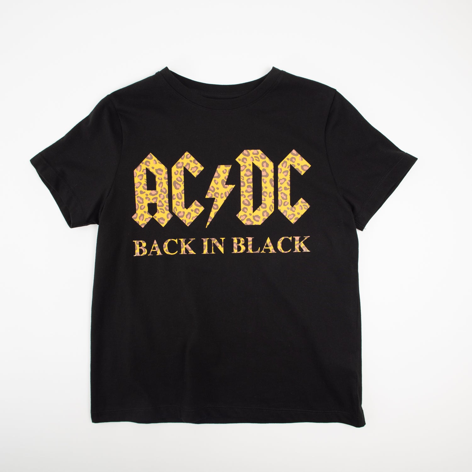 Polera Mujer  Acdc Animal Negro