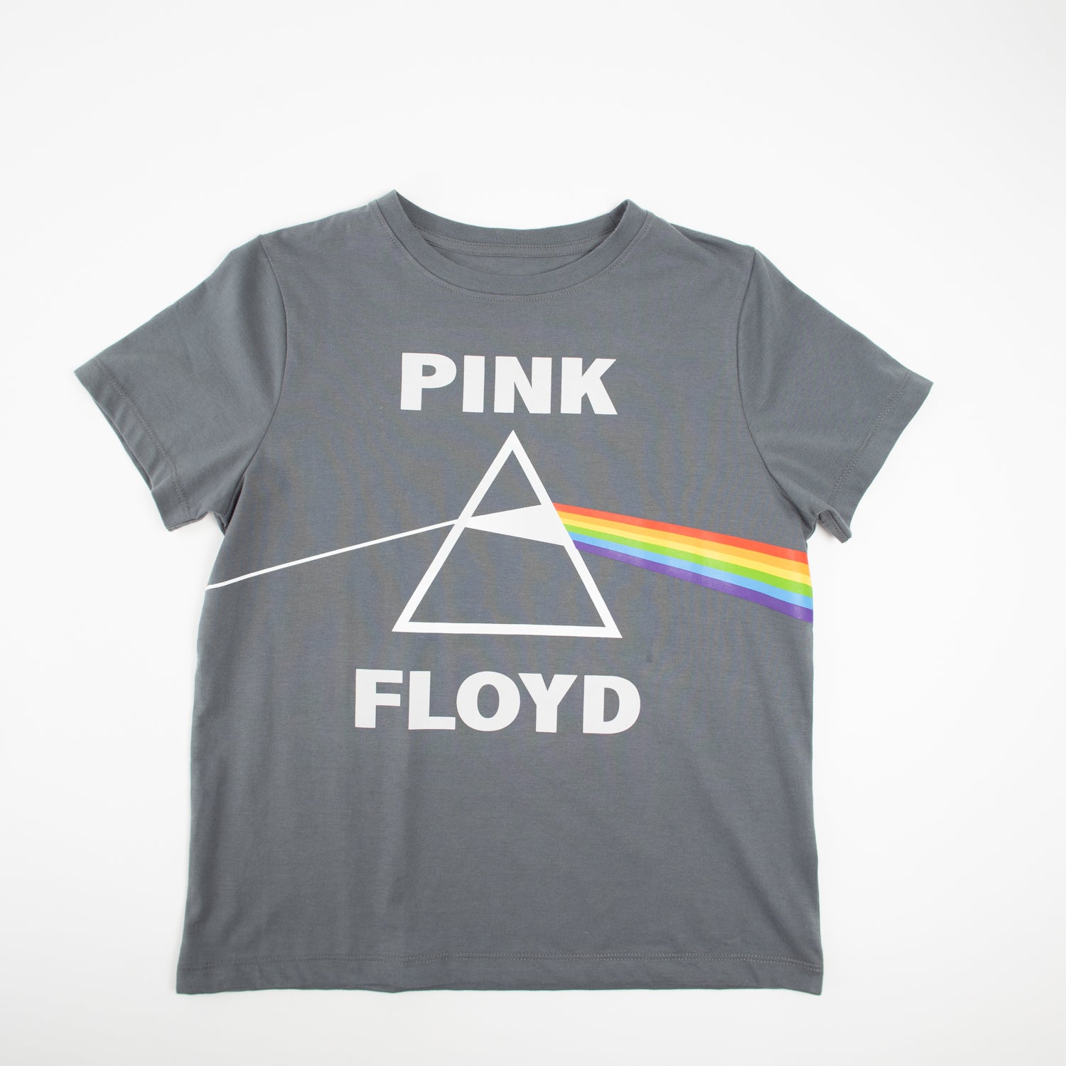 Polera Mujer  Pink Floyd Prisma Gris