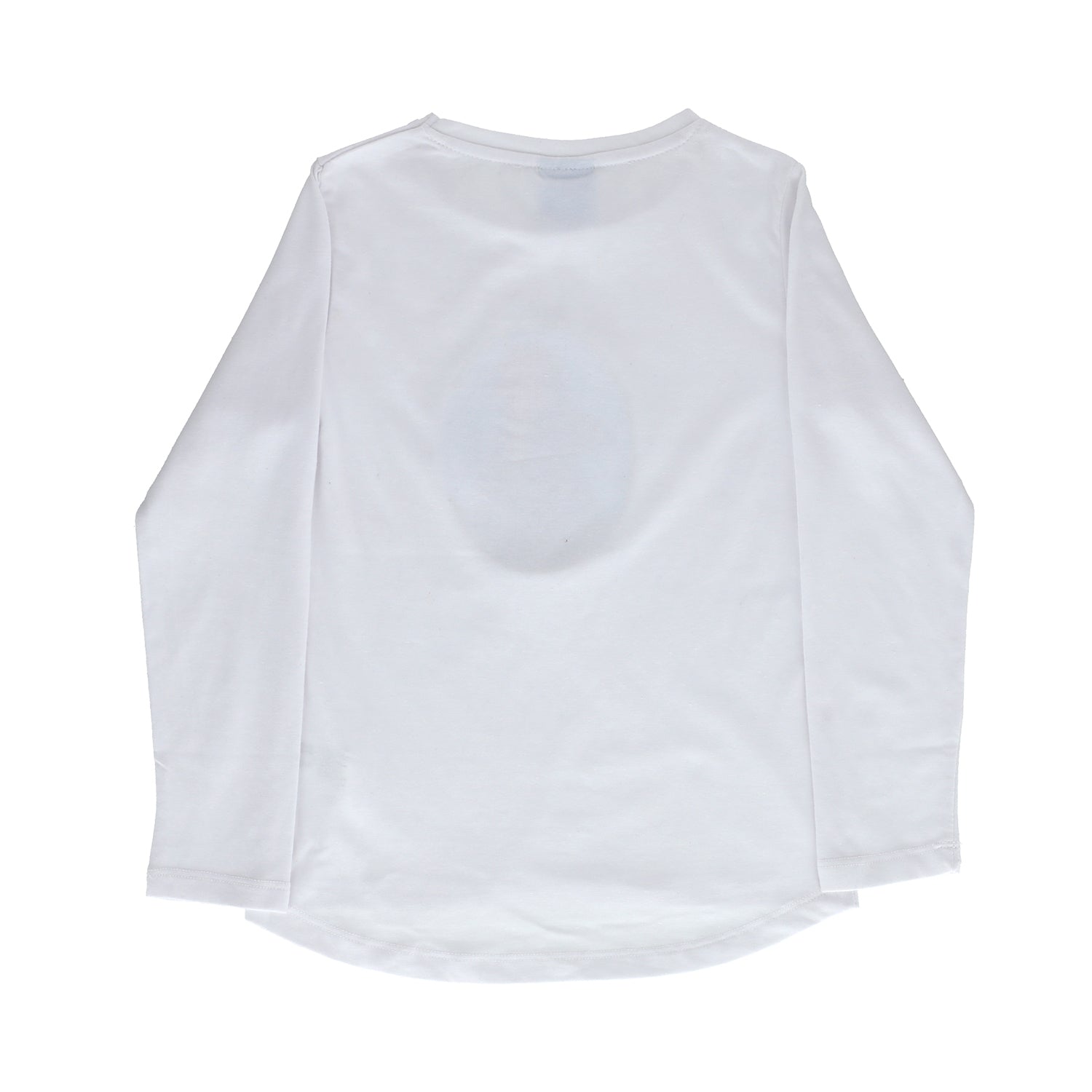 Polera Manga Larga Niña Frozen Princess Blanco Disney