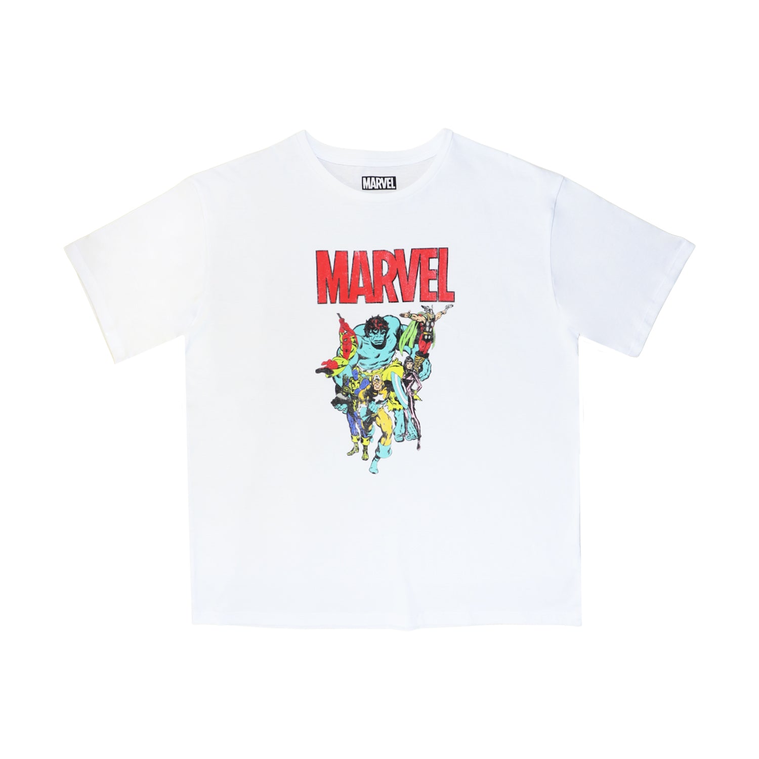 Polera Mujer Avengers Team Blanco Marvel