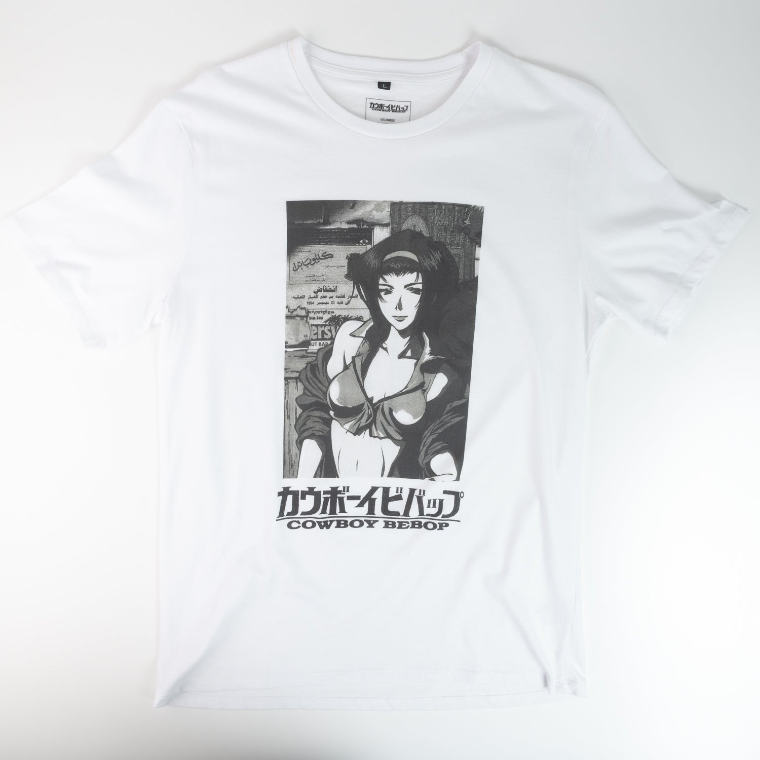 Polera Hombre  Cowboy Bebop  Faye Blanco