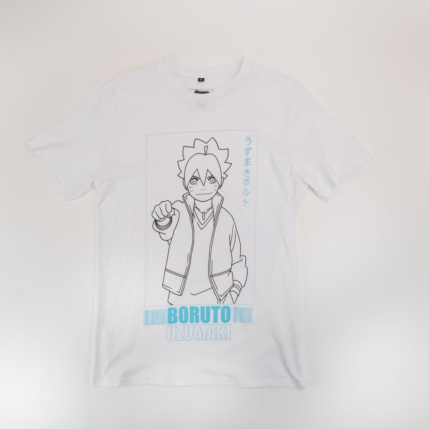 Polera Hombre  Boruto Izumaki Blanco