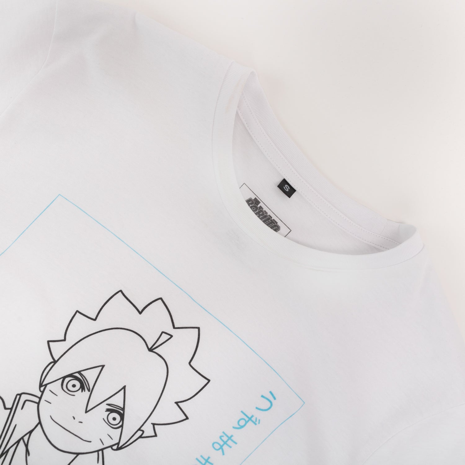 Polera Hombre  Boruto Izumaki Blanco