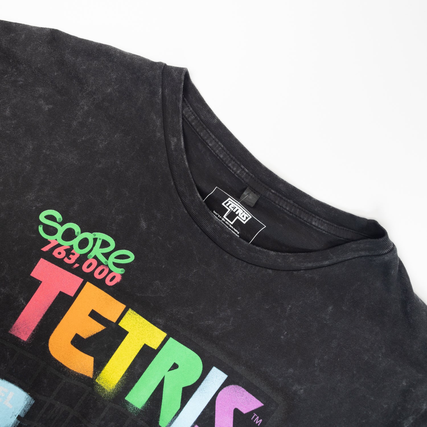 Polera Hombre YOU Tetris  Grafics Gris