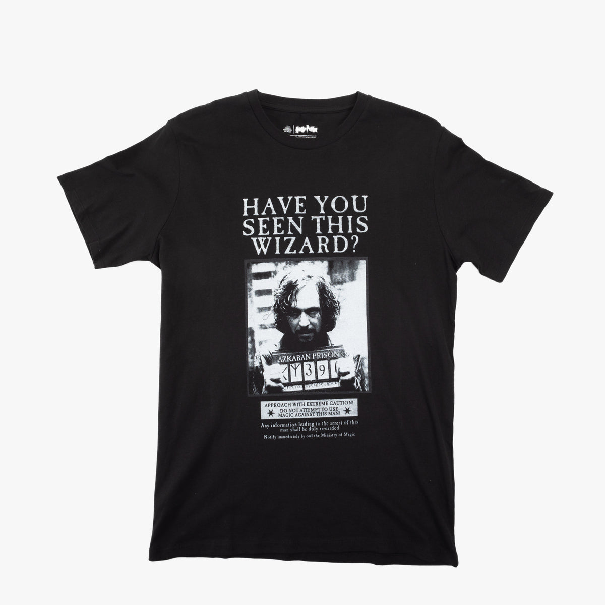 Polera Hombre YOU Harry Potter Wizard Negro
