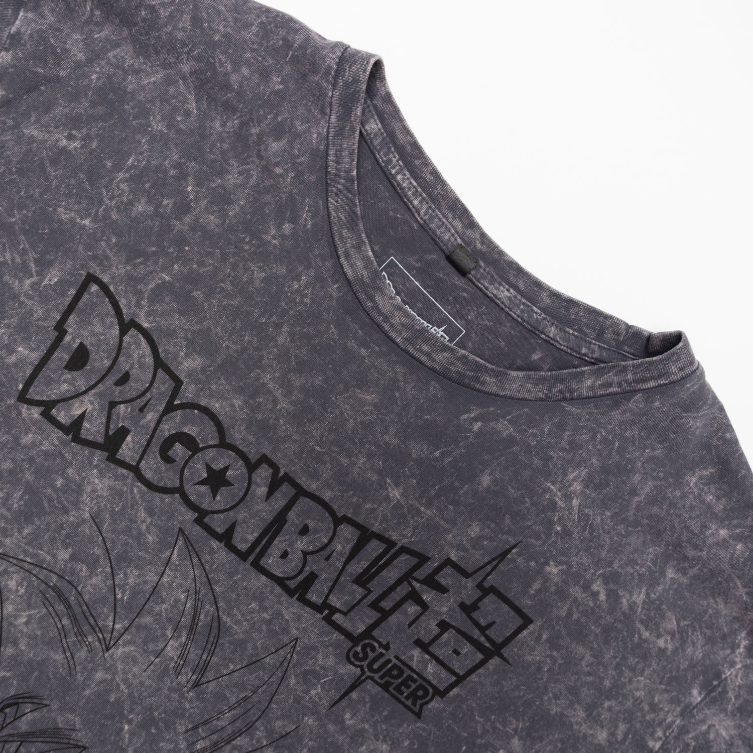 Polera Hombre Dragon Ball Goku Gris