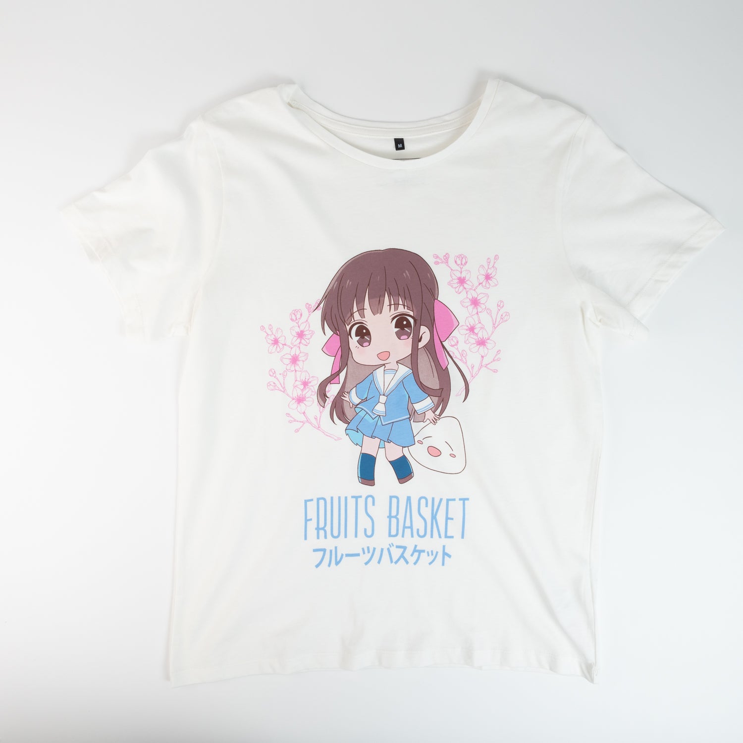 Polera Mujer  Fruits Basket  Girl Blanco