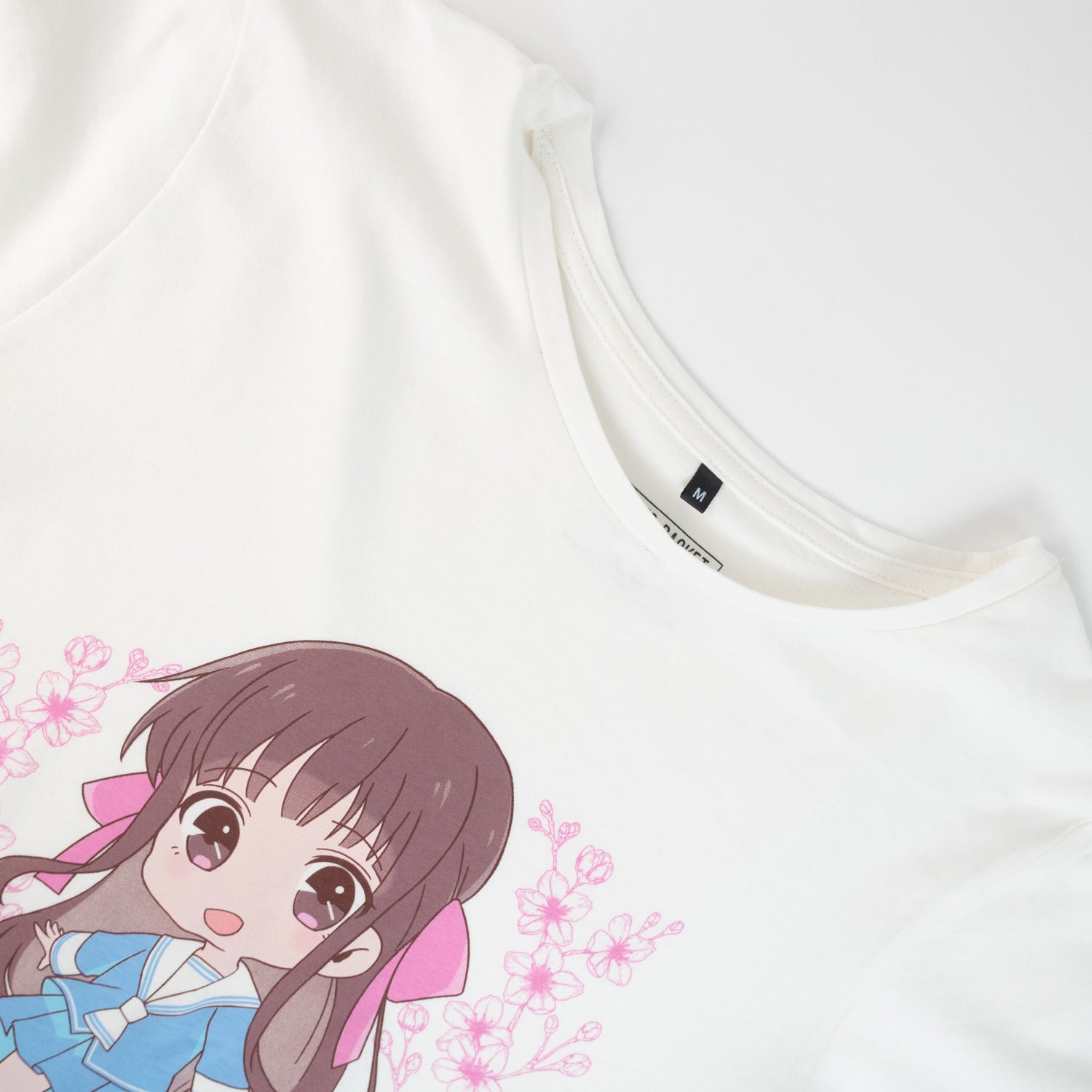 Polera Mujer  Fruits Basket  Girl Blanco