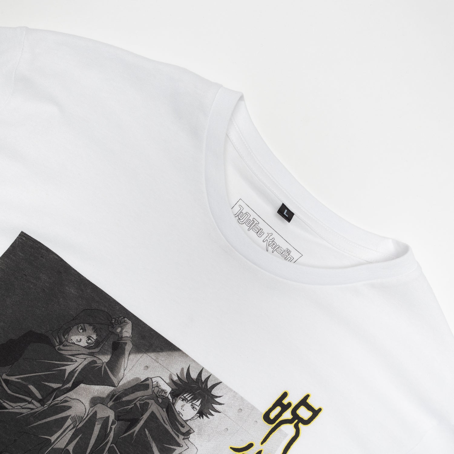 Polera Hombre YOU Jujutsu Kaisen  Logo Blanco