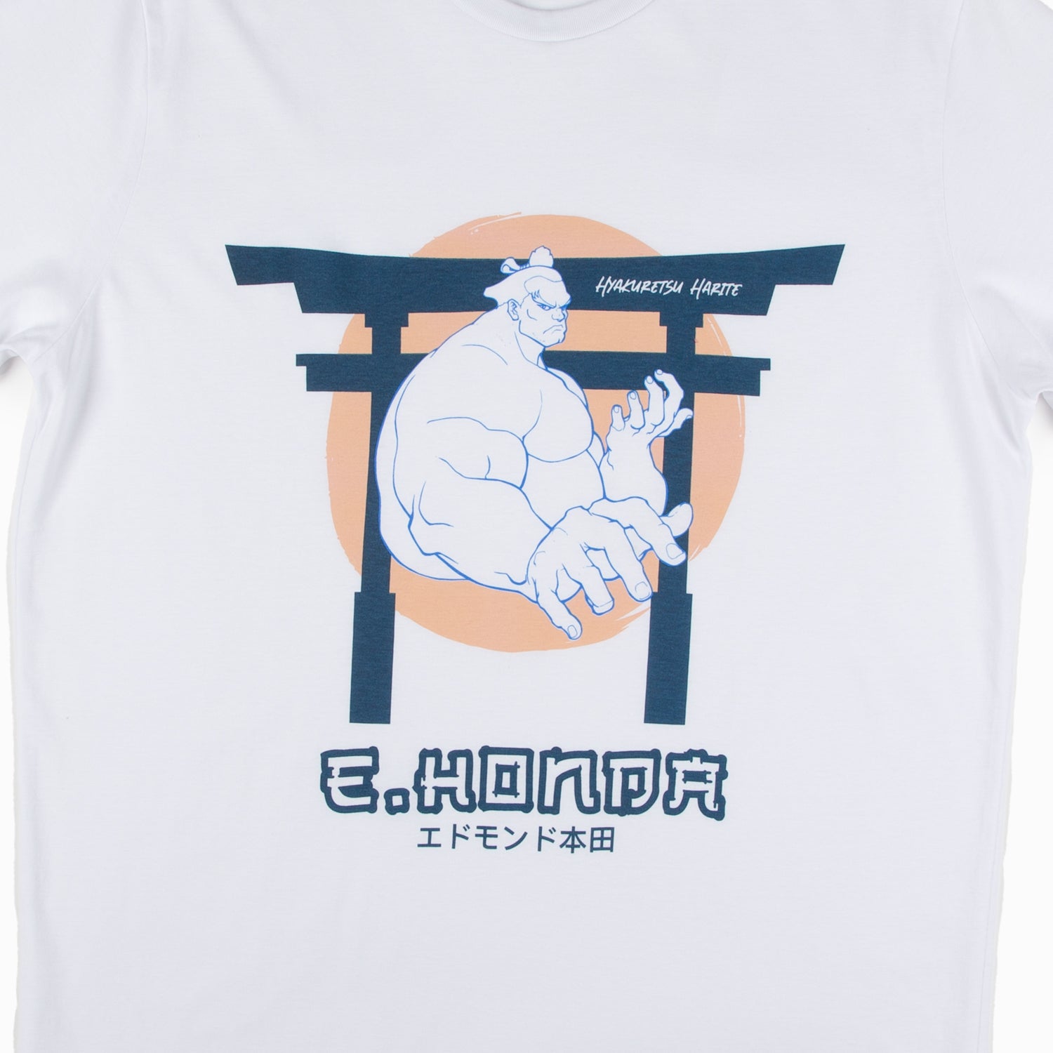 Polera Hombre  Street Fighter Brazo Blanco