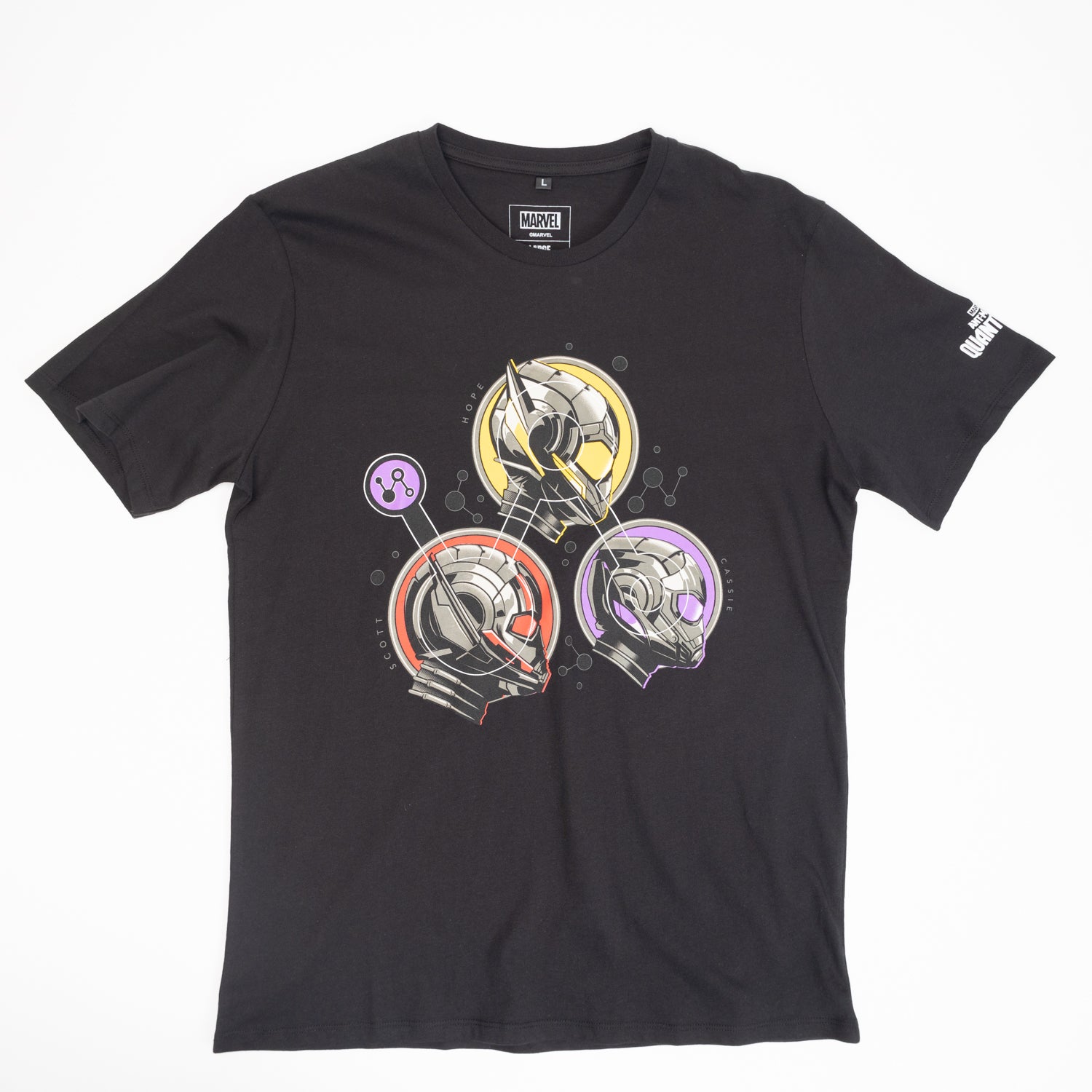 Polera Hombre  Marvel Ant Man Negro