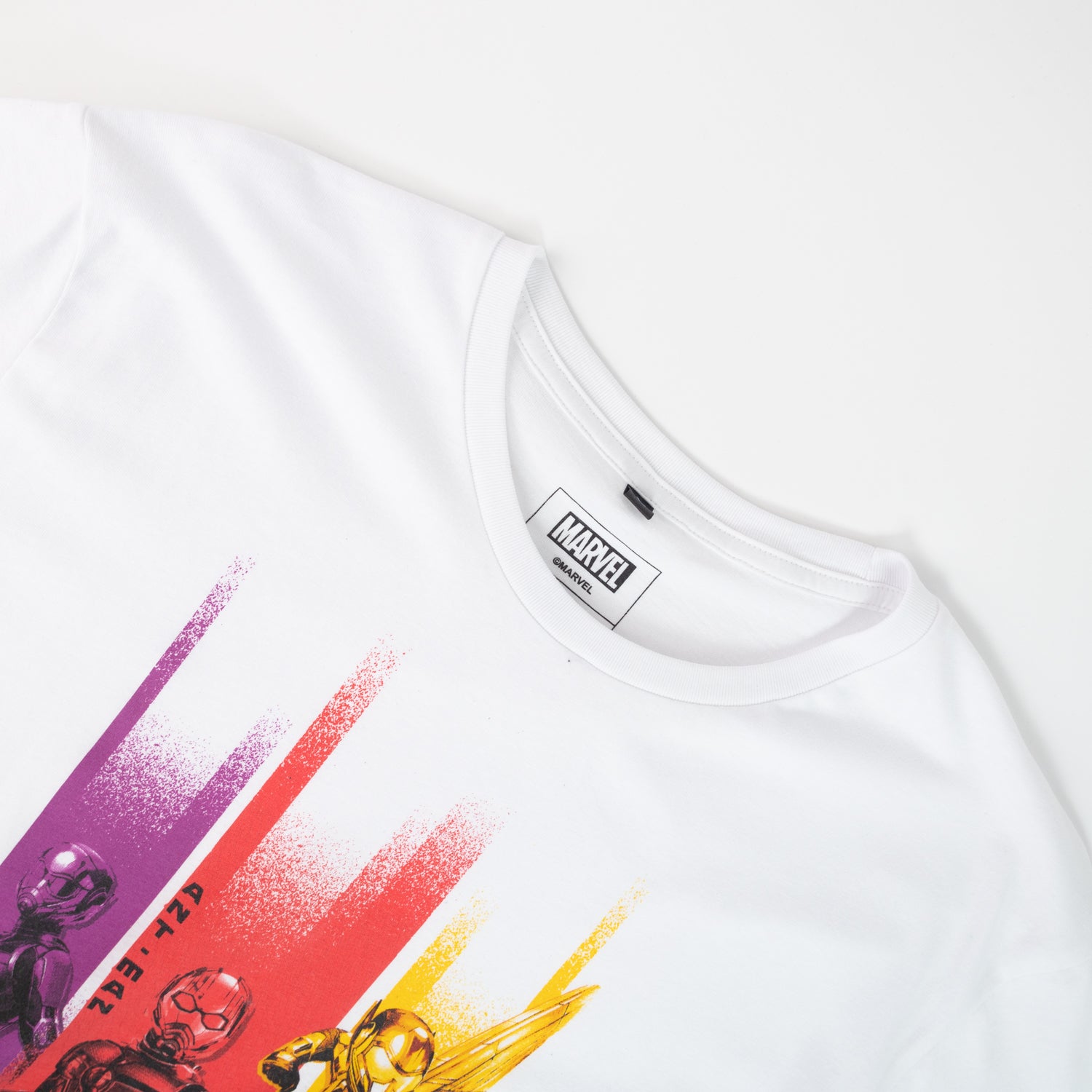 Polera Hombre Marvel Ant Man Blanco