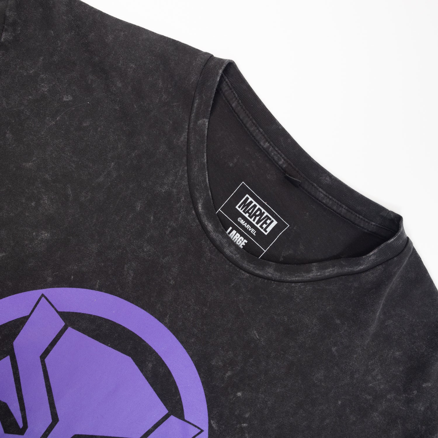 Polera Hombre Marvel Black Panther Gris