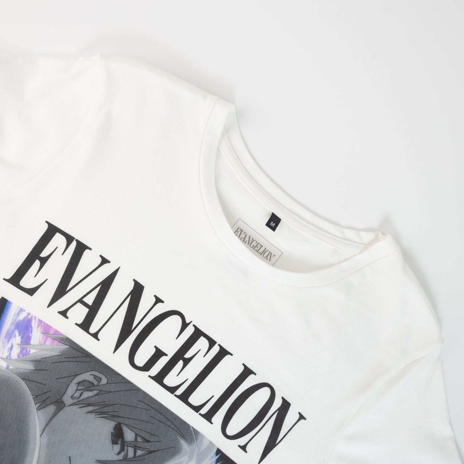 Polera Mujer  Evangelion  Ayanami Blanco