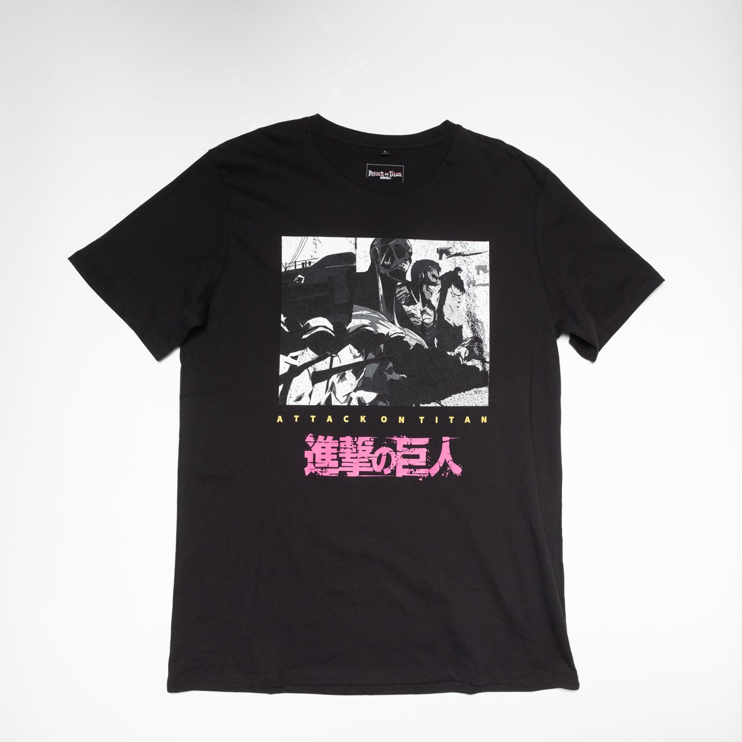 Polera Hombre Attack On Titan Shingeki Negro