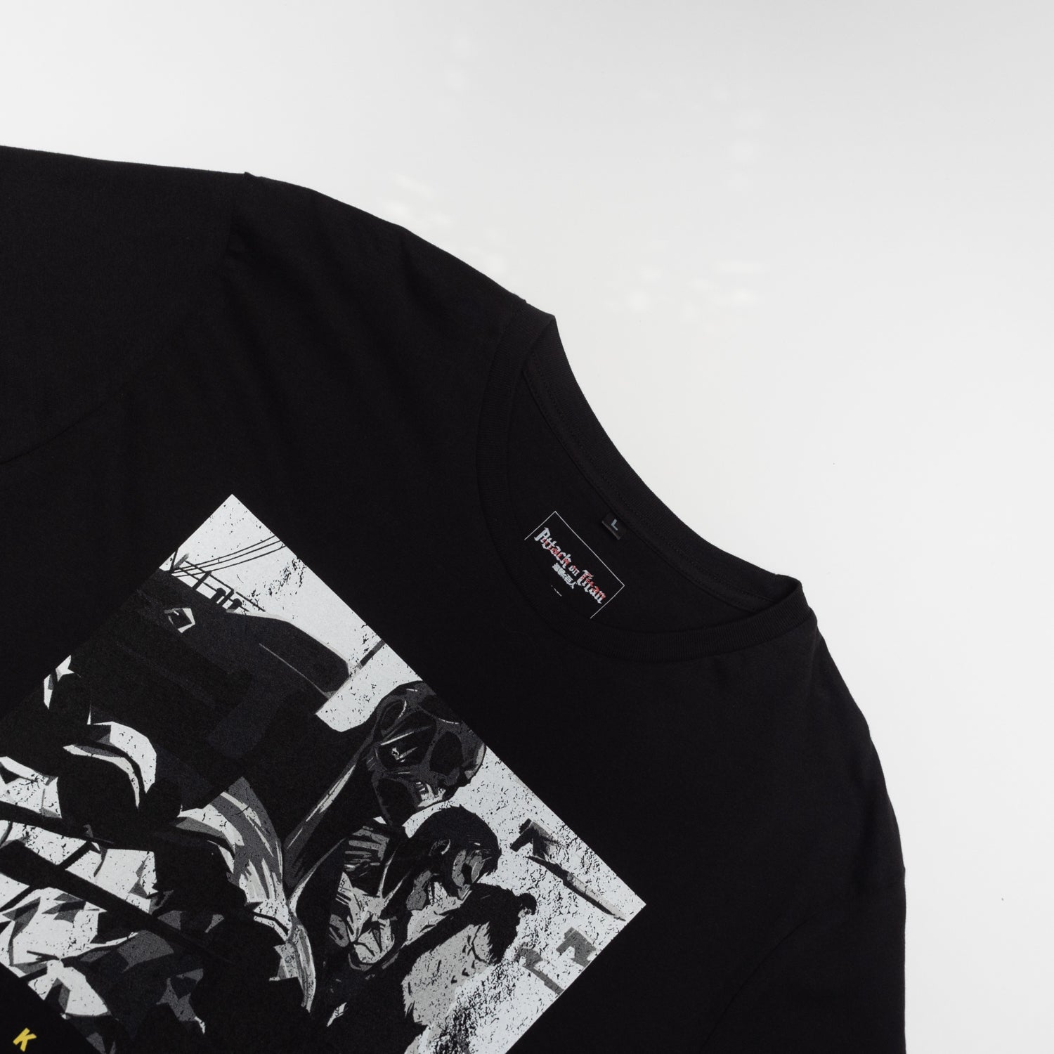 Polera Hombre Attack On Titan Shingeki Negro