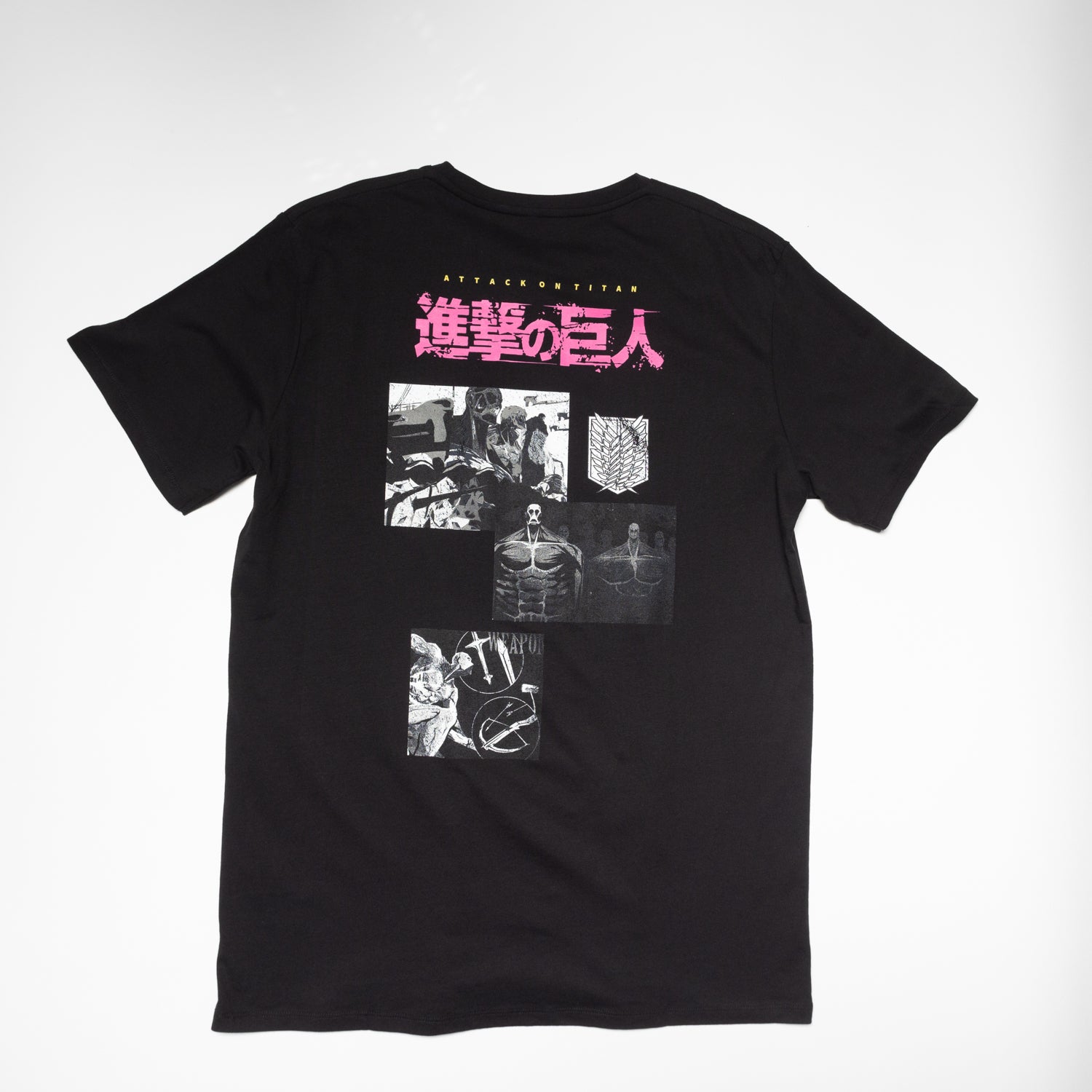 Polera Hombre Attack On Titan Shingeki Negro