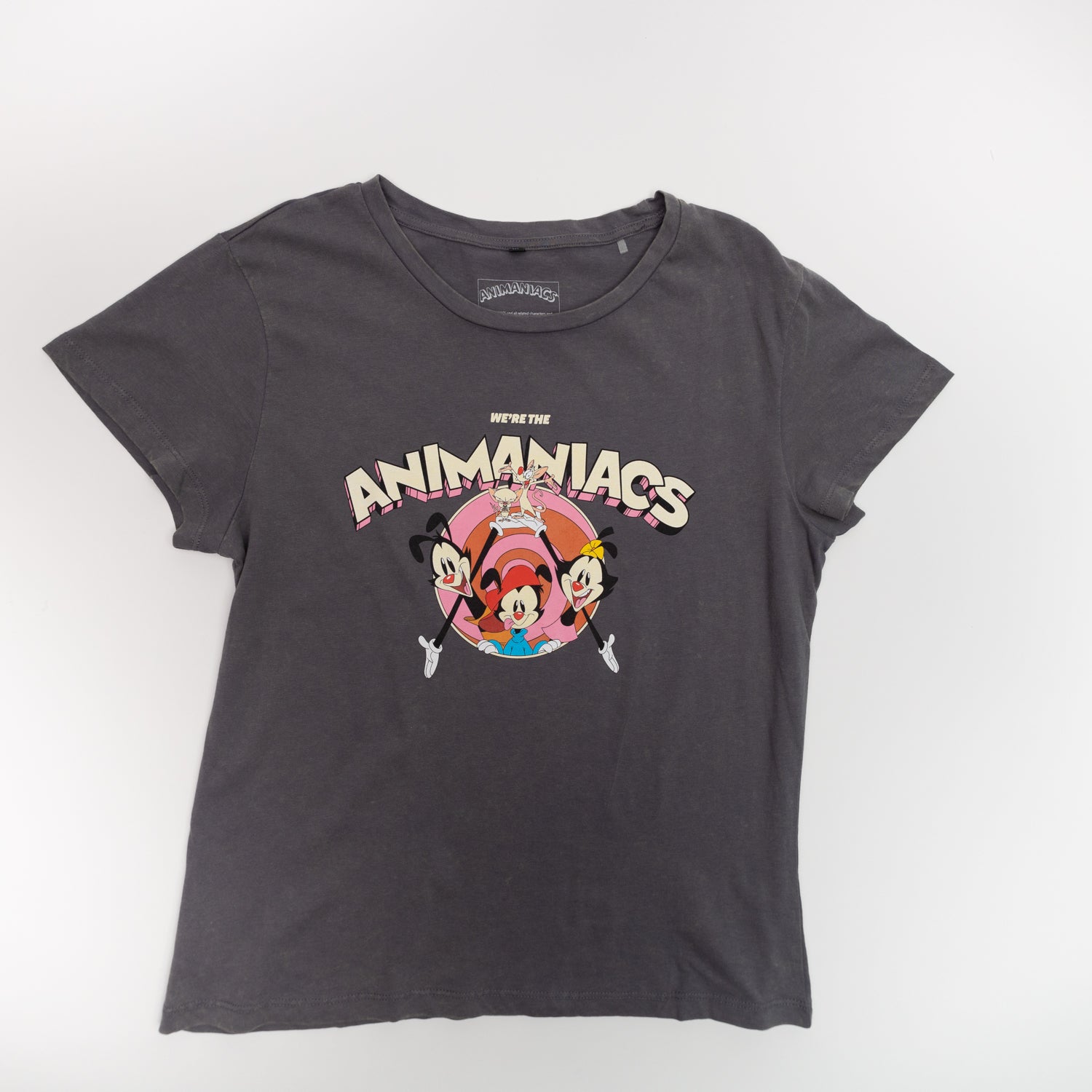 Polera Mujer YOU Cartoon Network Animaniacs Gris