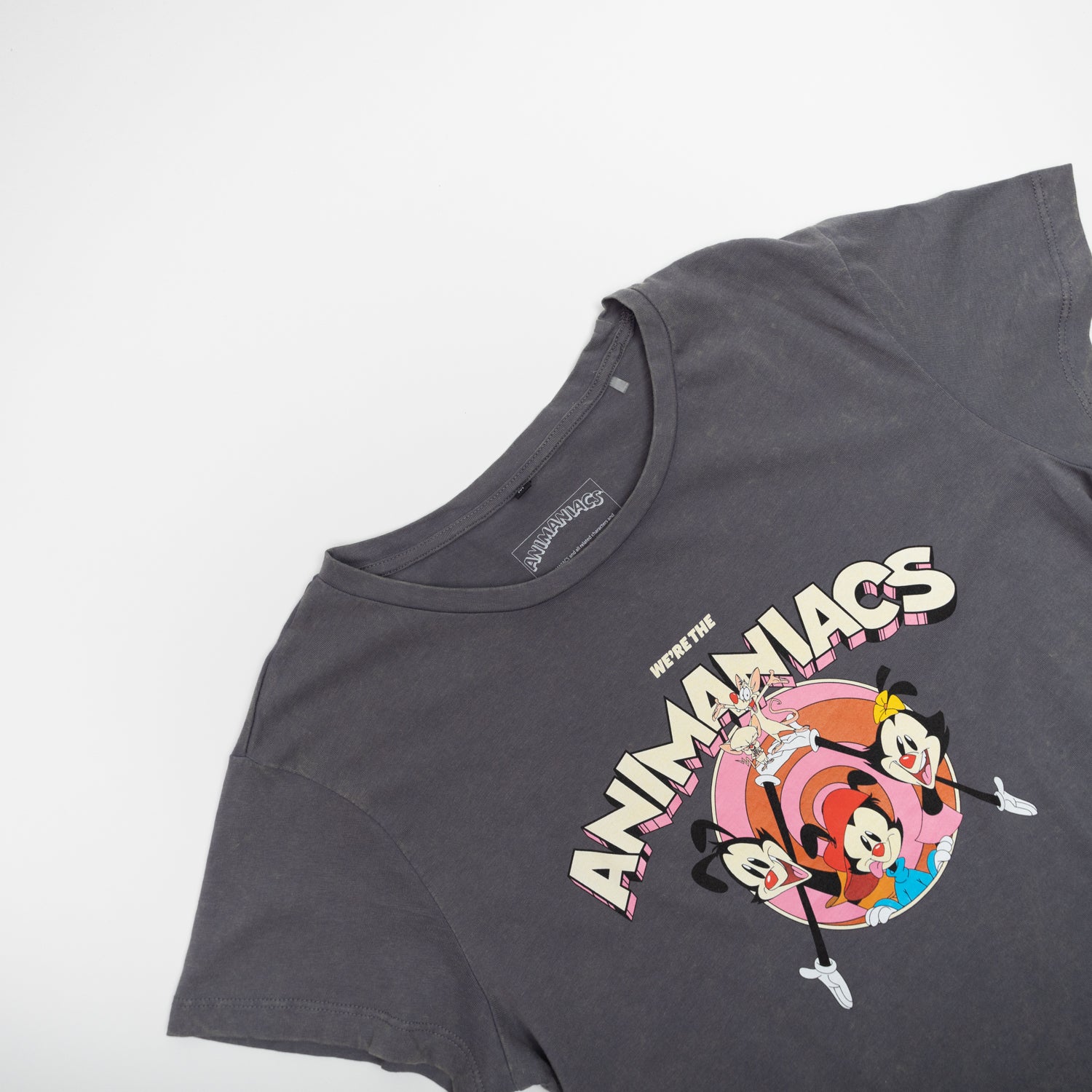 Polera Mujer YOU Cartoon Network Animaniacs Gris