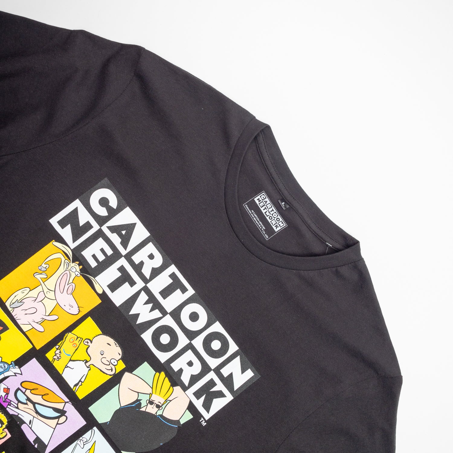 Polera Hombre Cartoon Network Logo Negro