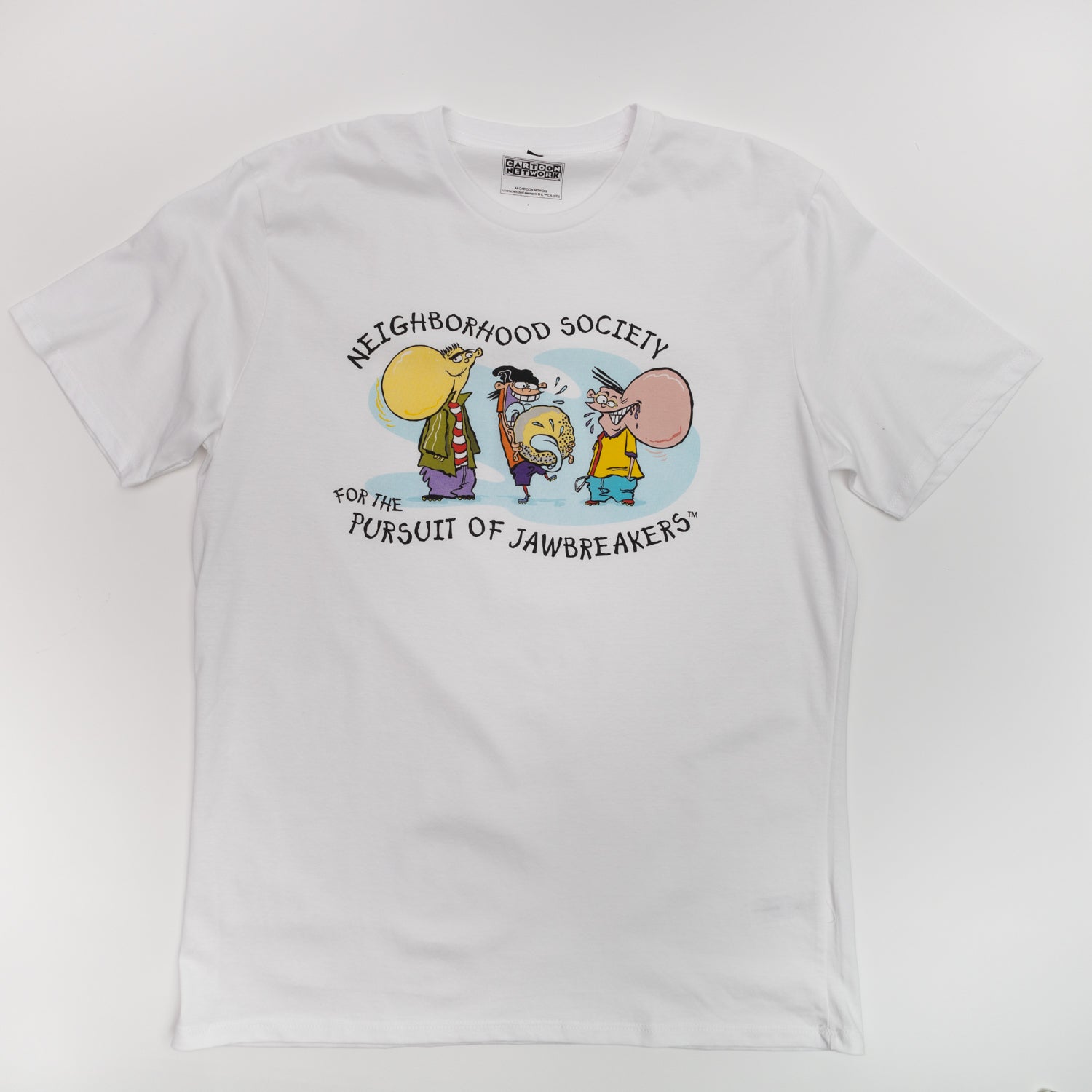 Polera Hombre Cartoon Network Ed, Edd & Eddy Blanco