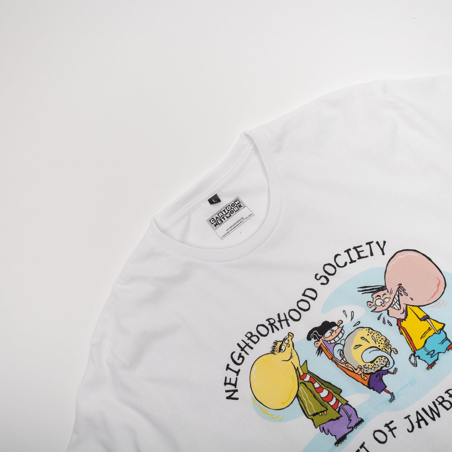 Polera Hombre Cartoon Network Ed, Edd & Eddy Blanco