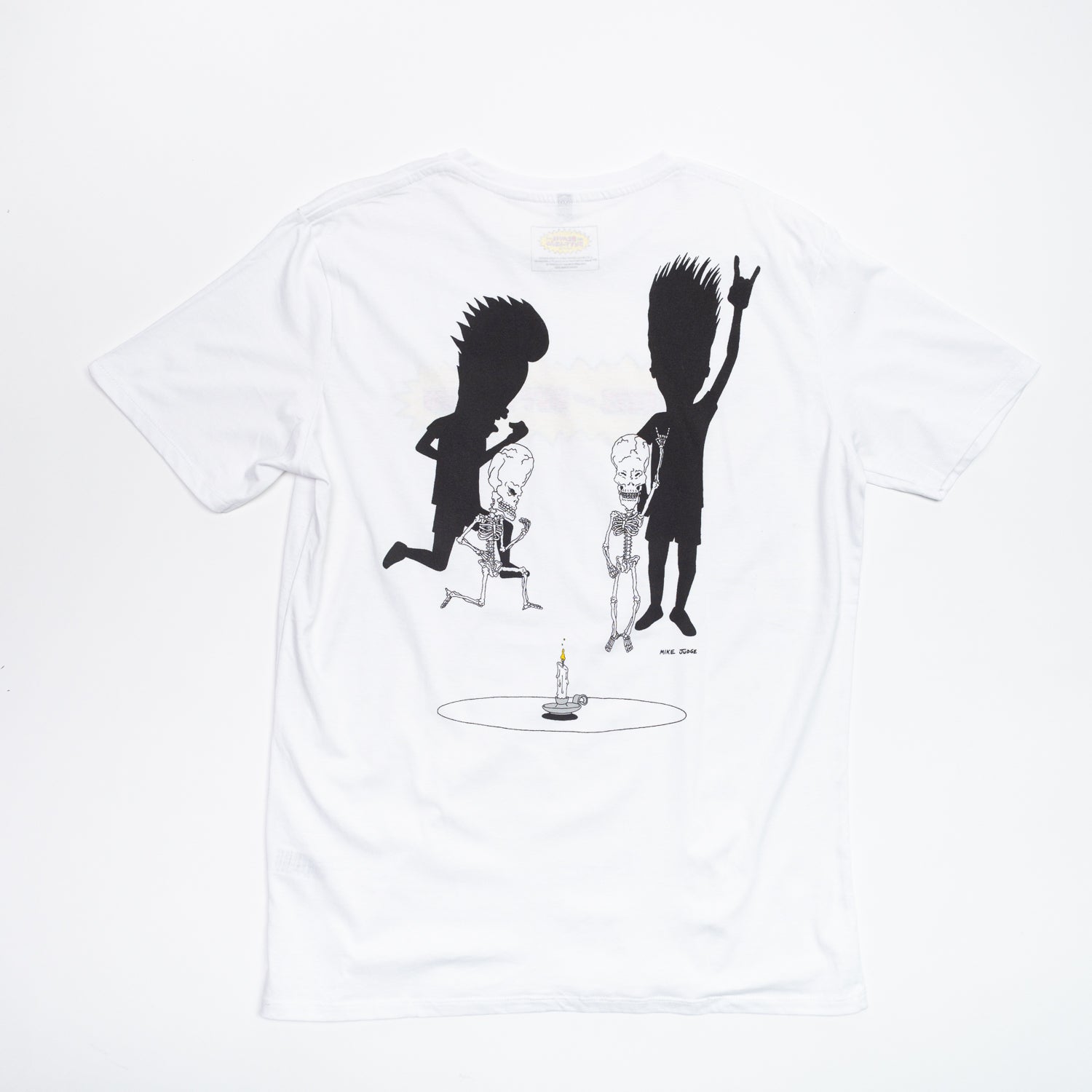 Polera Hombre Beavis And Butt-Head Rock Blanco MTV