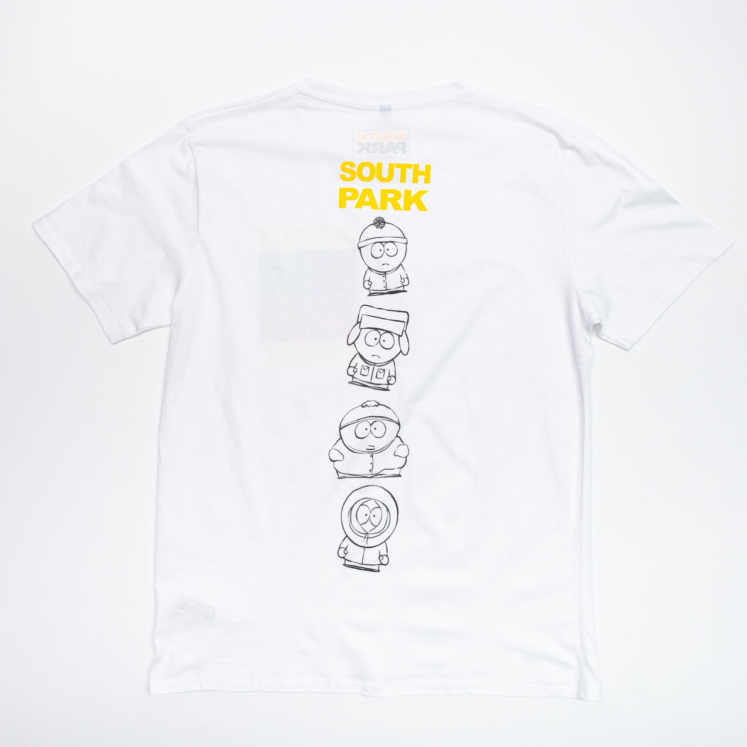 Polera Hombre South Park Personajes Blanco MTV