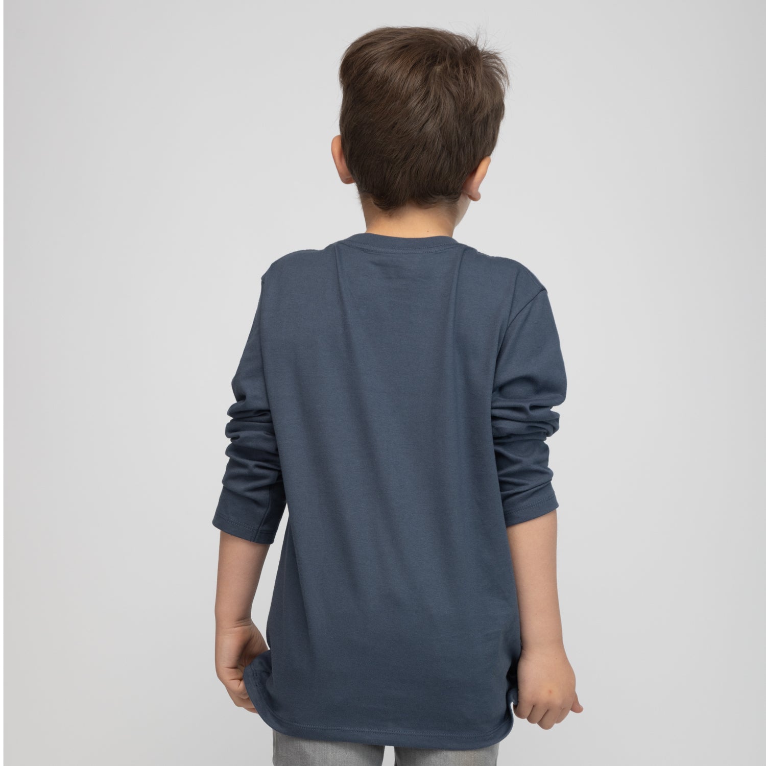 Polera Manga Larga Niño Transformers Sobre Logos Azul Dreamworks