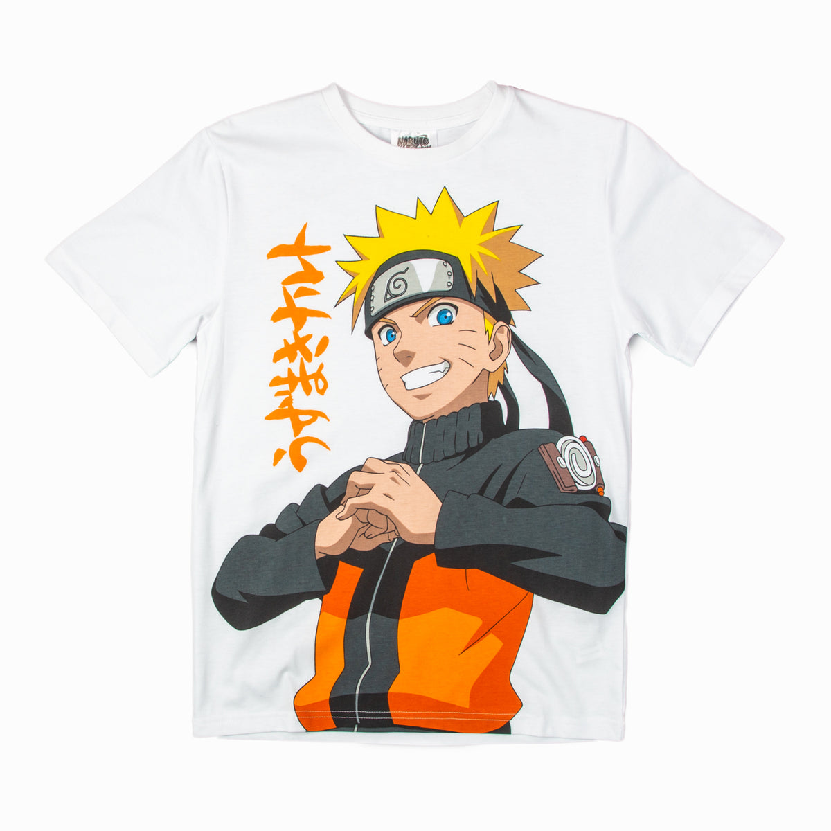 Polera Niño Naruto Puño Blanco Naruto