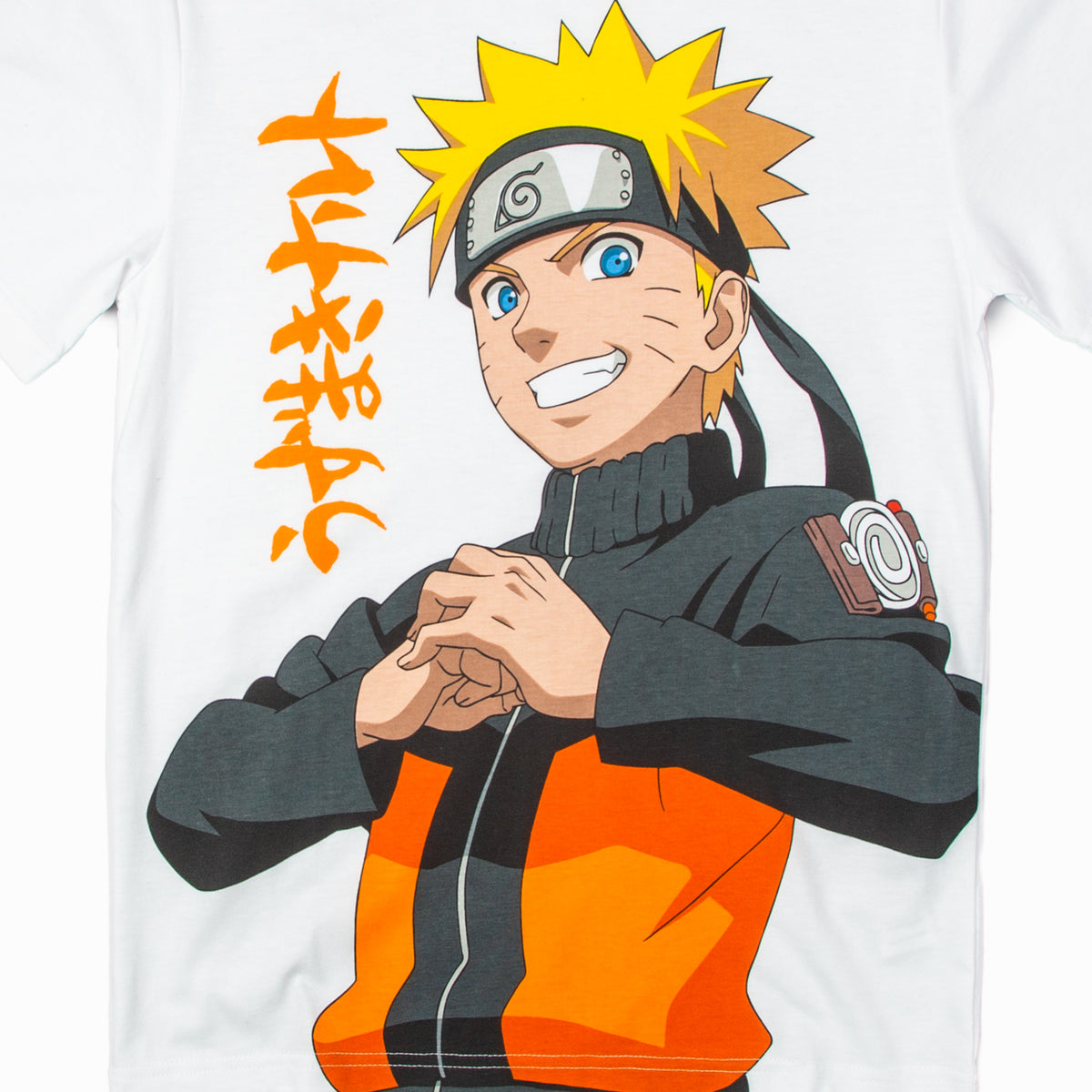 Polera Niño Naruto Puño Blanco Naruto