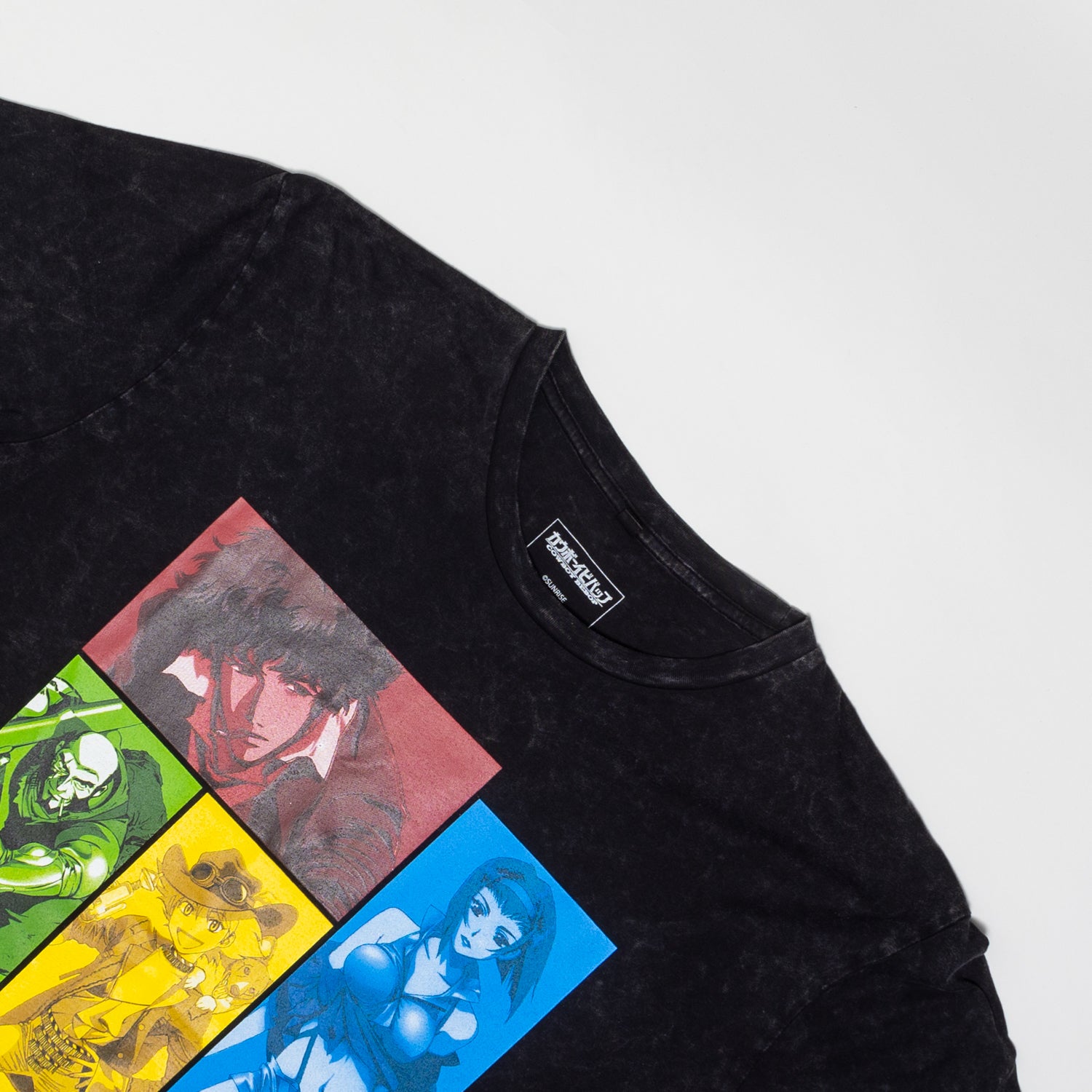 Polera Hombre  Cowboy Bebop  Equipo Gris