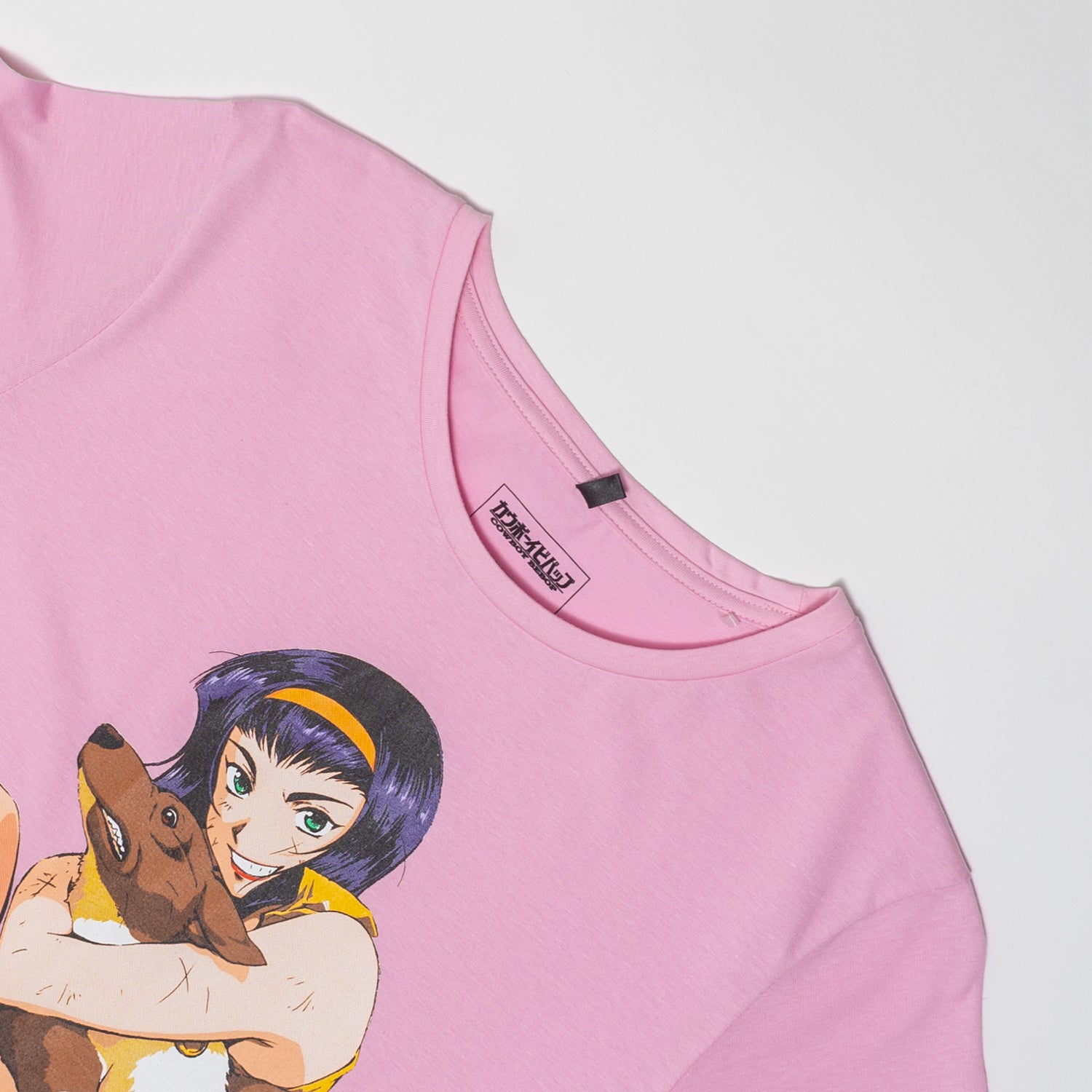 Polera Mujer  Cowboy Bebop   Rosado