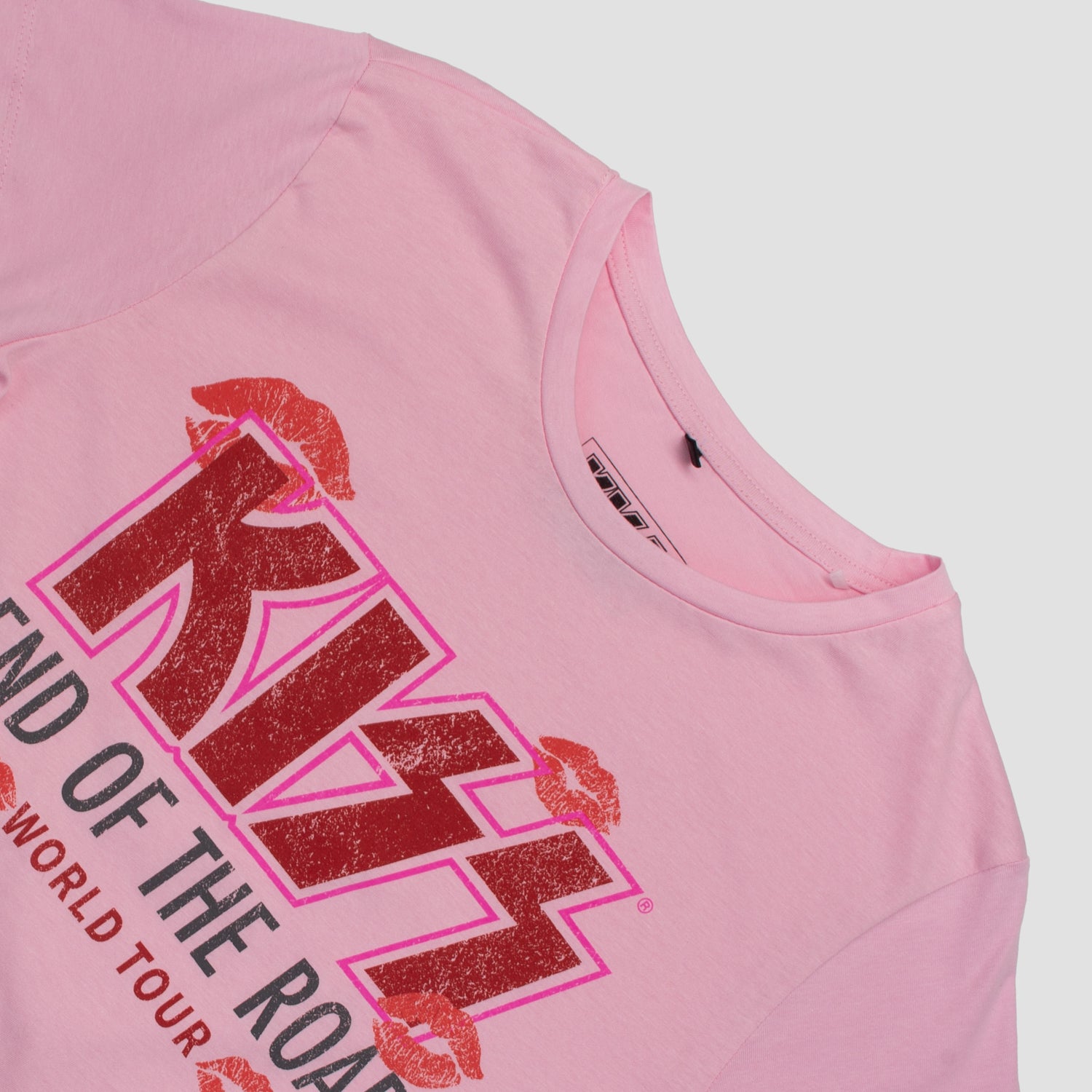 Polera Mujer End Off The Road Kiss Rosado