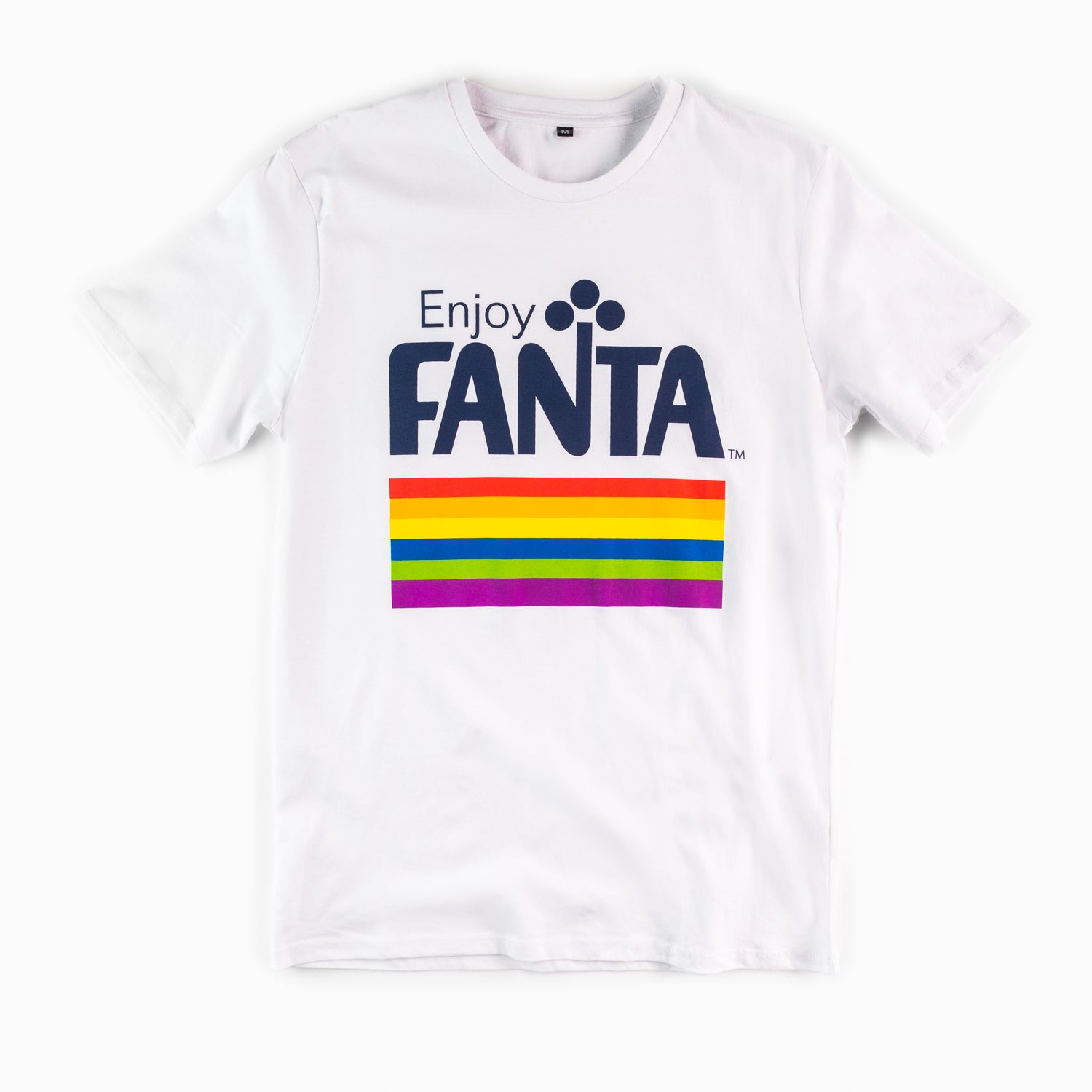 Polera Hombre  Coca Cola  Blanco