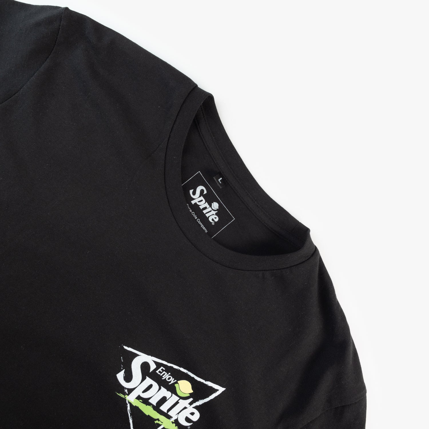 Polera Hombre Coca Cola Sprite Gris