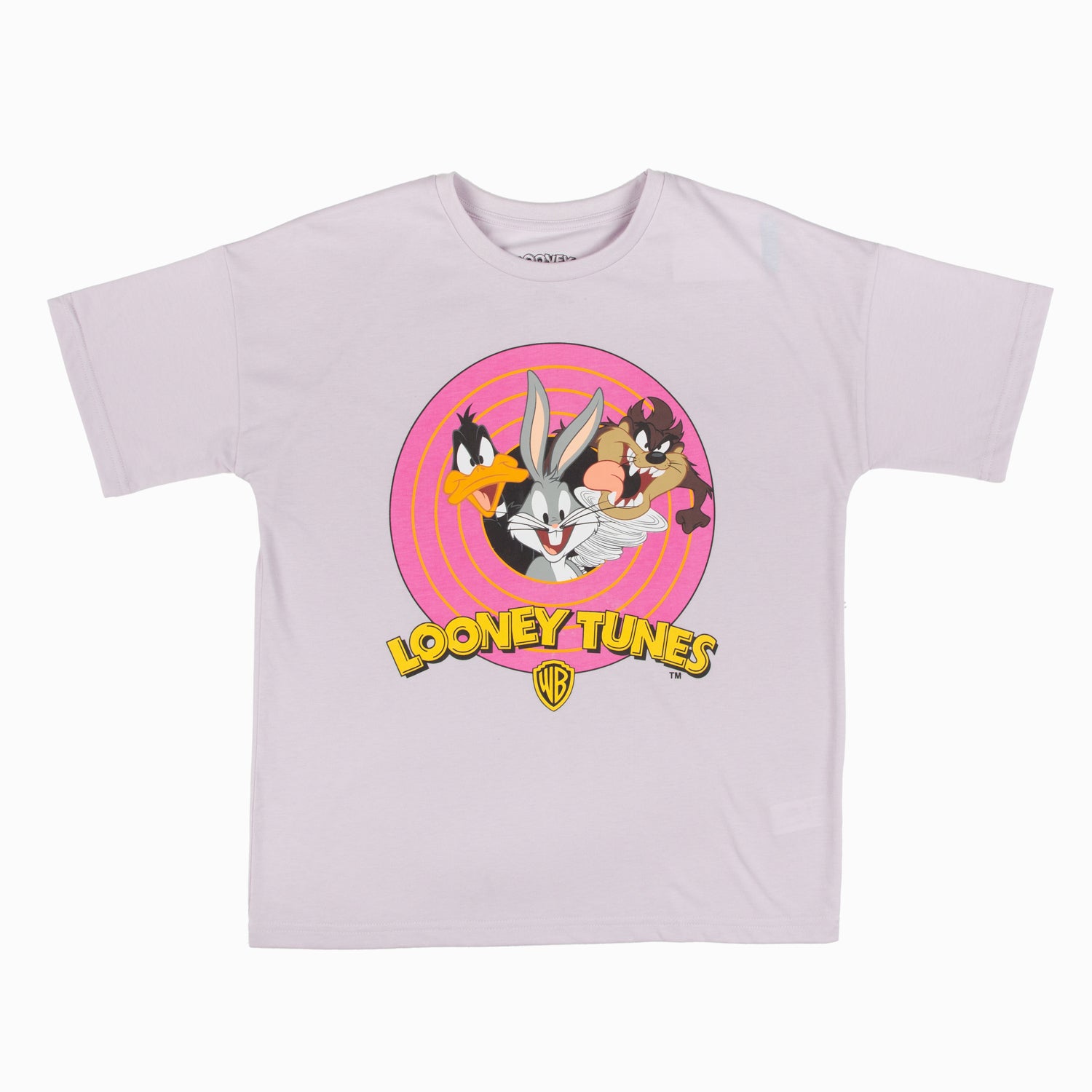 Polera Niña Bugs Bunny & Lucas Gris Looney Tunes
