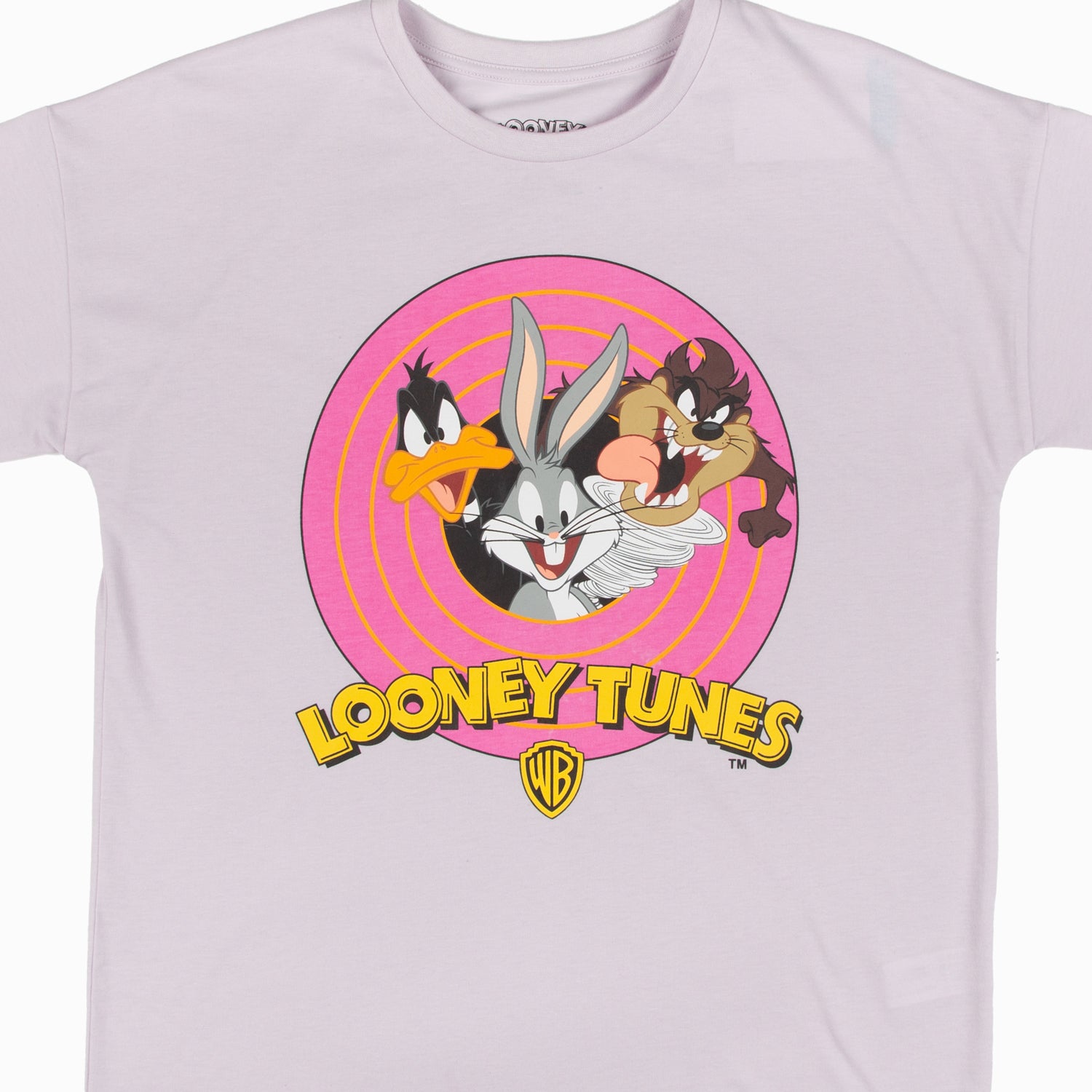 Polera Niña Bugs Bunny & Lucas Gris Looney Tunes