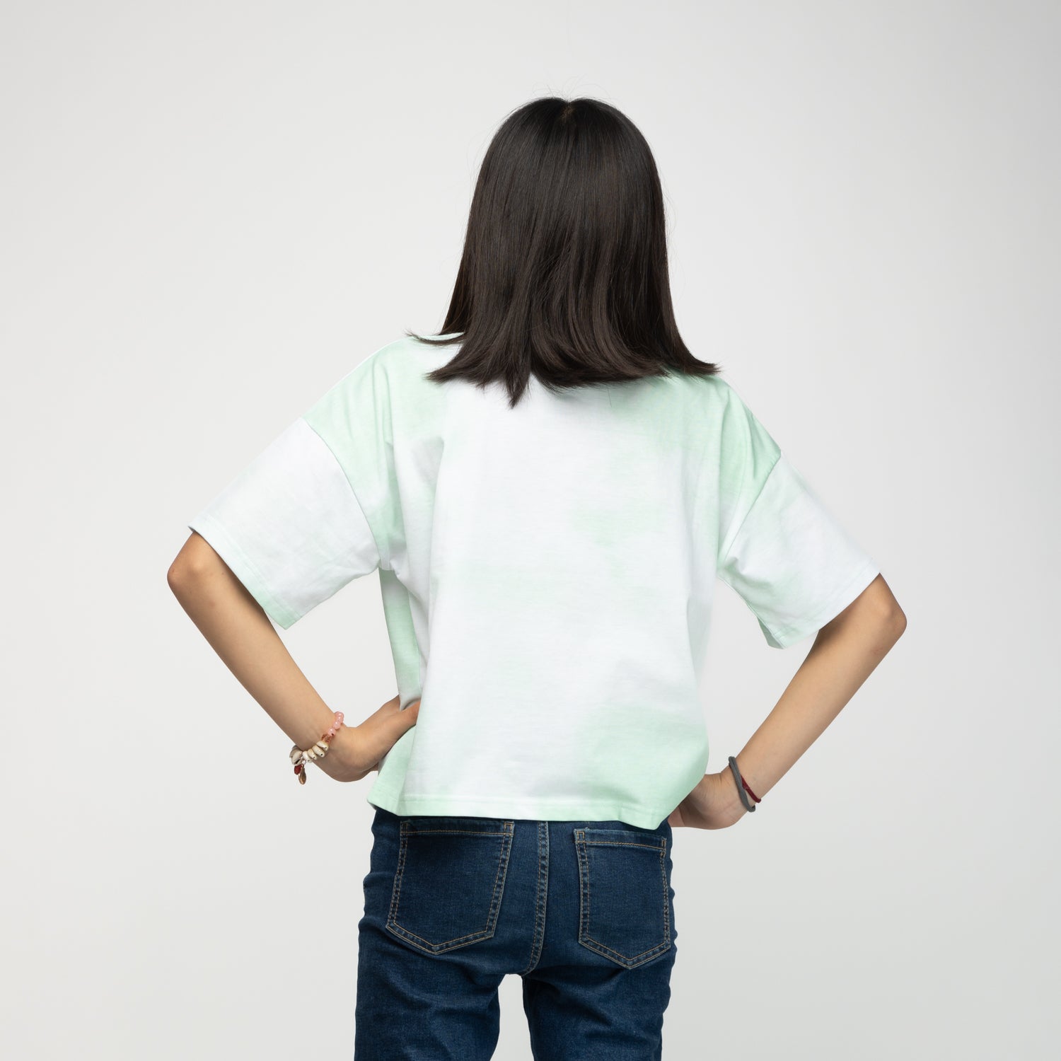 Polera Niña The Life Turquesa SmileyWorld ®