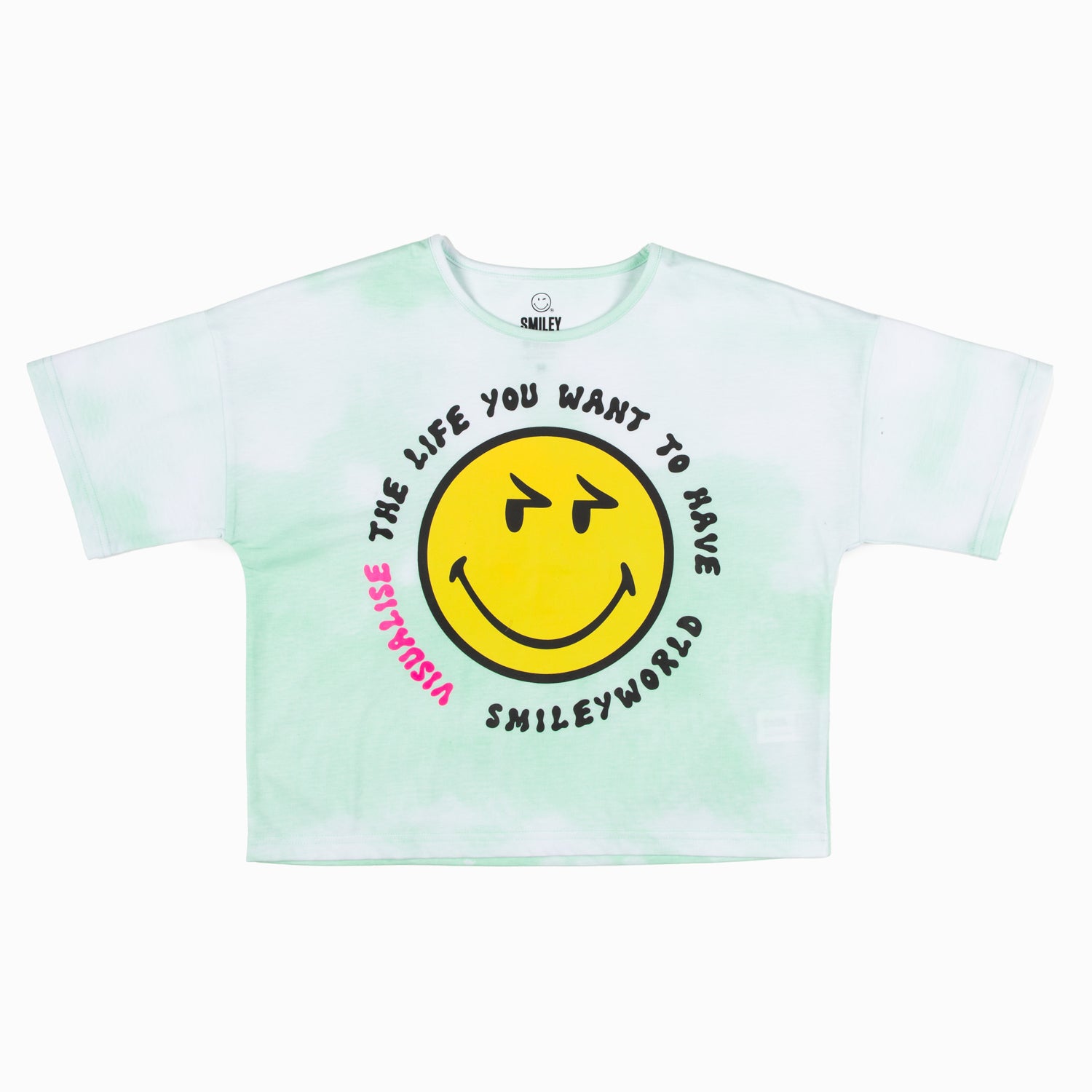 Polera Niña The Life Turquesa SmileyWorld ®