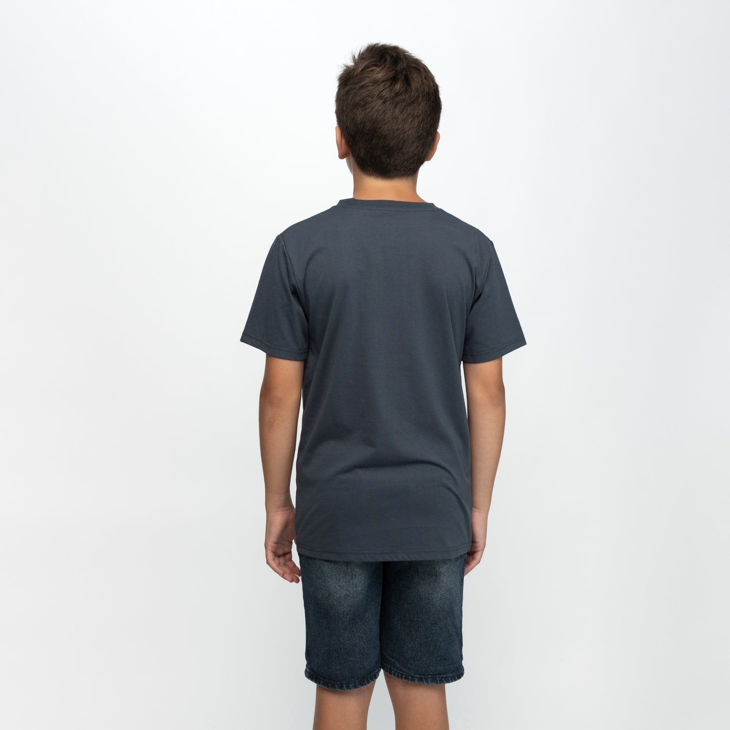 Polera Niño Good Mood Kinda Day Gris SmileyWorld ®