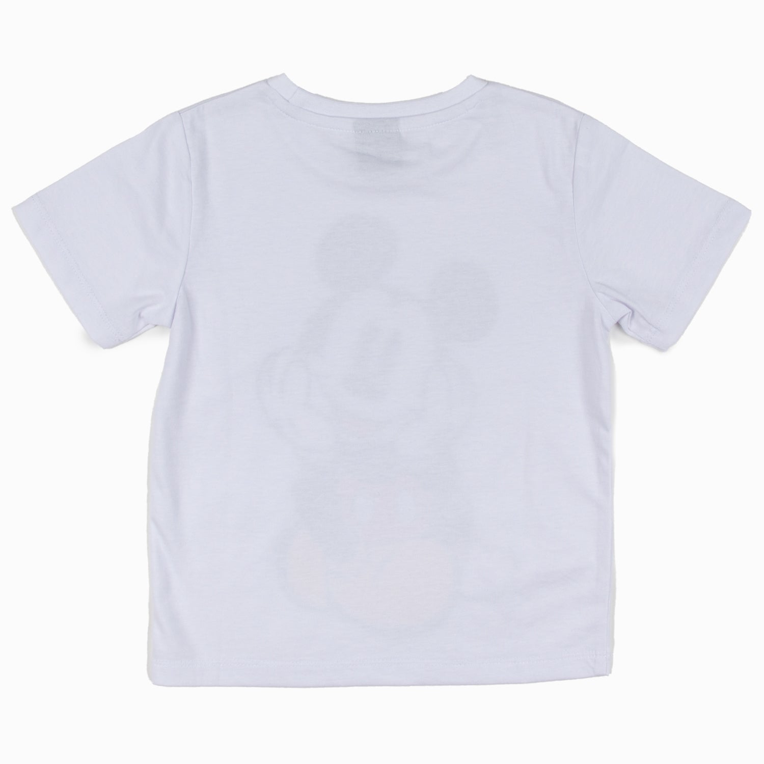 Polera Niño Grande Mickey Blanco Disney