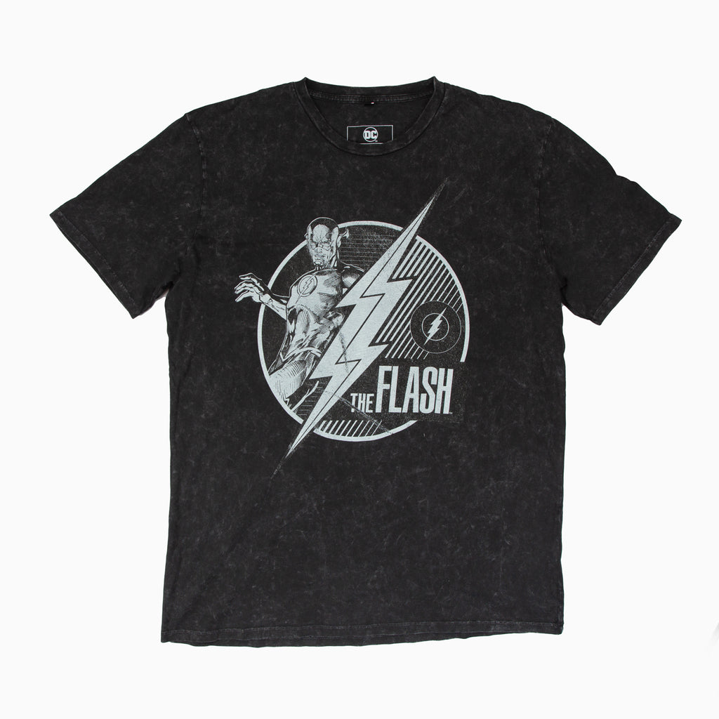 Polera Hombre The Flash Byn Gris Dc Comics