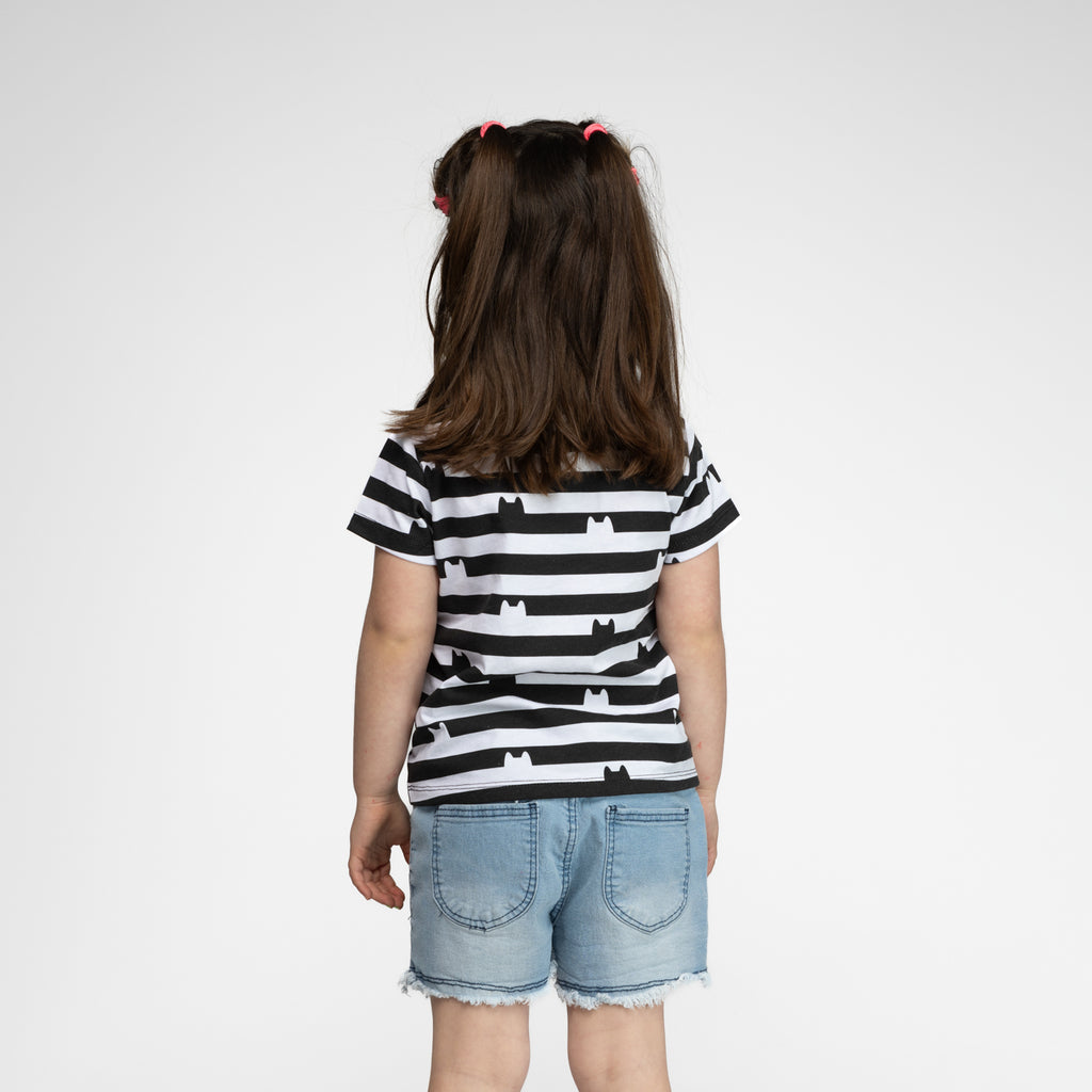 Polera Niña Cat Blanco Gabby Dollhouse